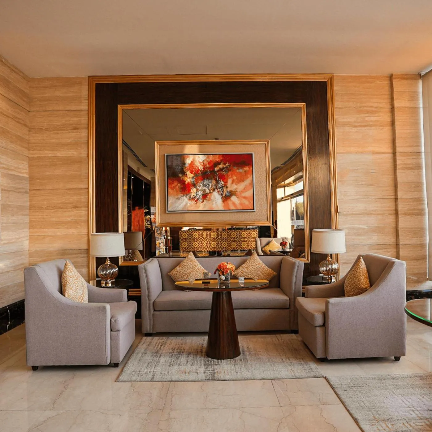 Lobby or reception in Boudl Al Majmaa بودل المجمعة