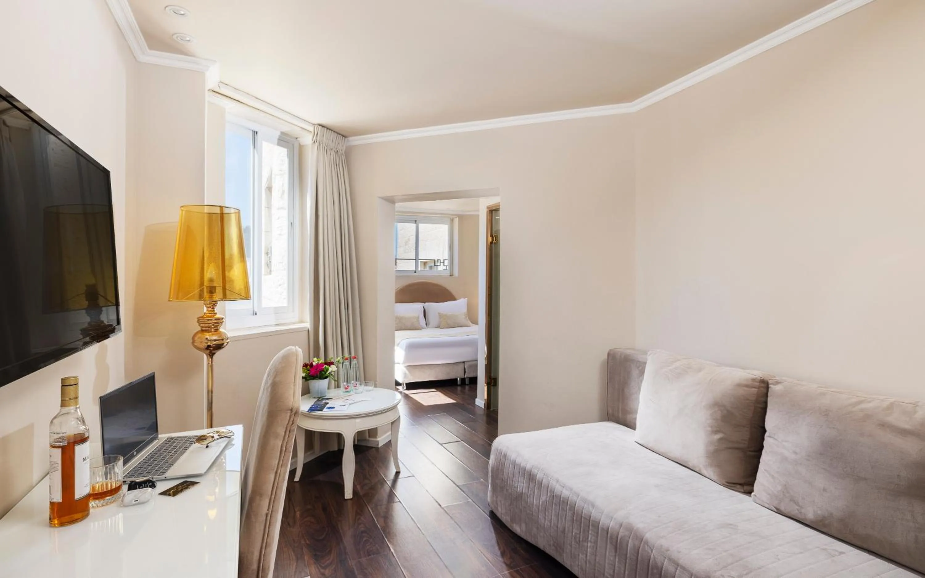 Seating area in Agripas Boutique Hotel