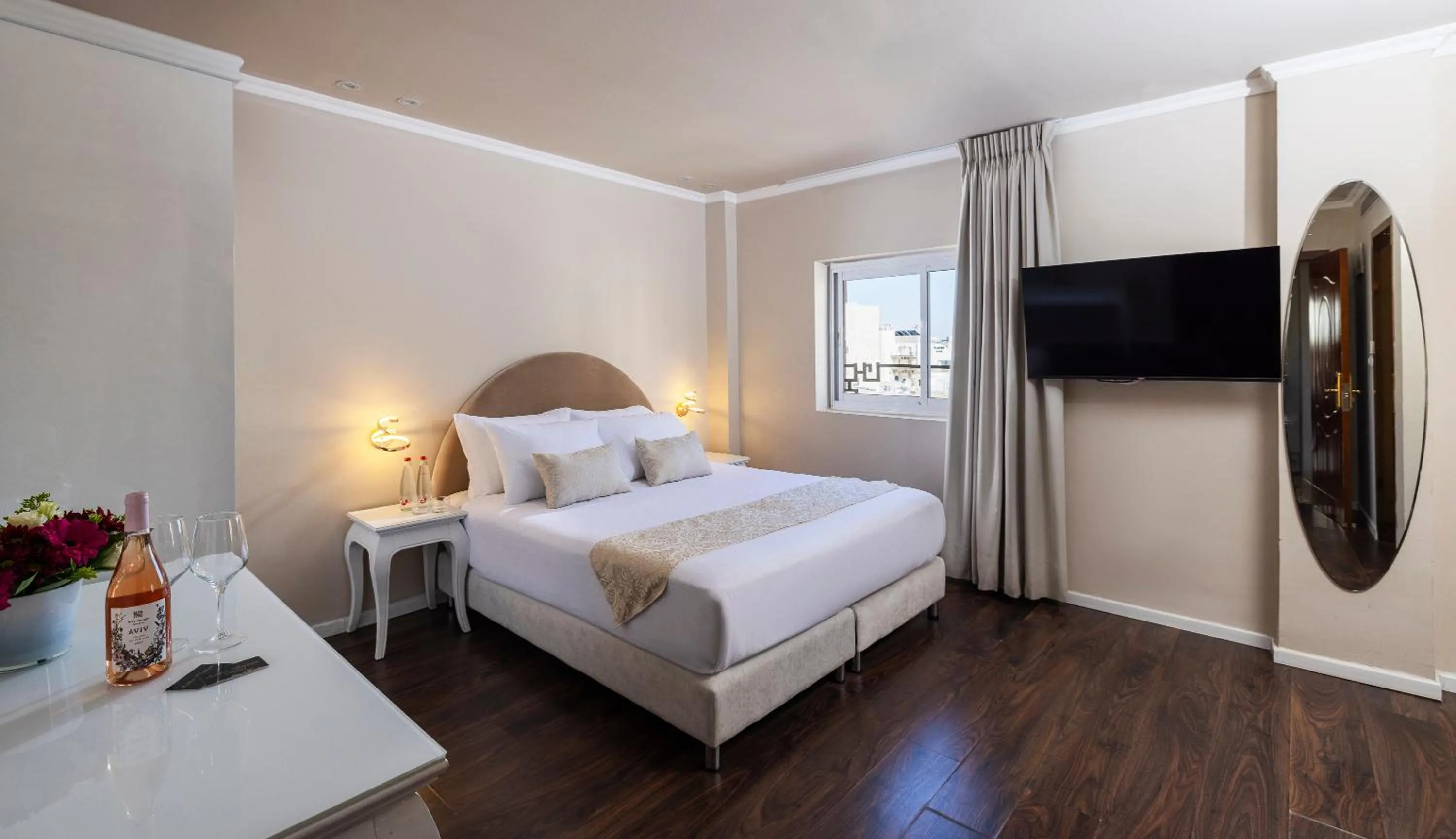 Bed in Agripas Boutique Hotel