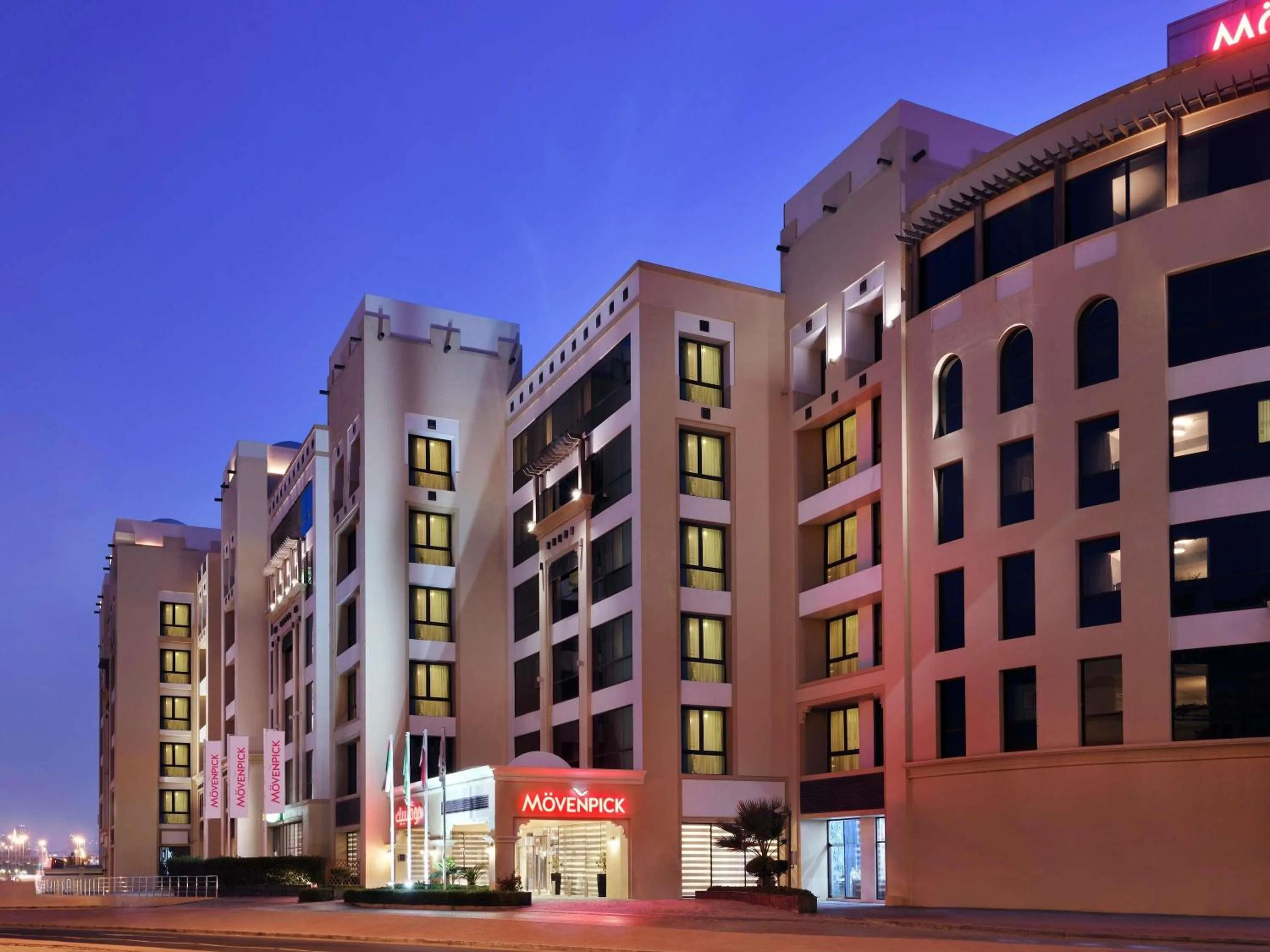 Property building in Mövenpick Hotel Apartments Al Mamzar Dubai
