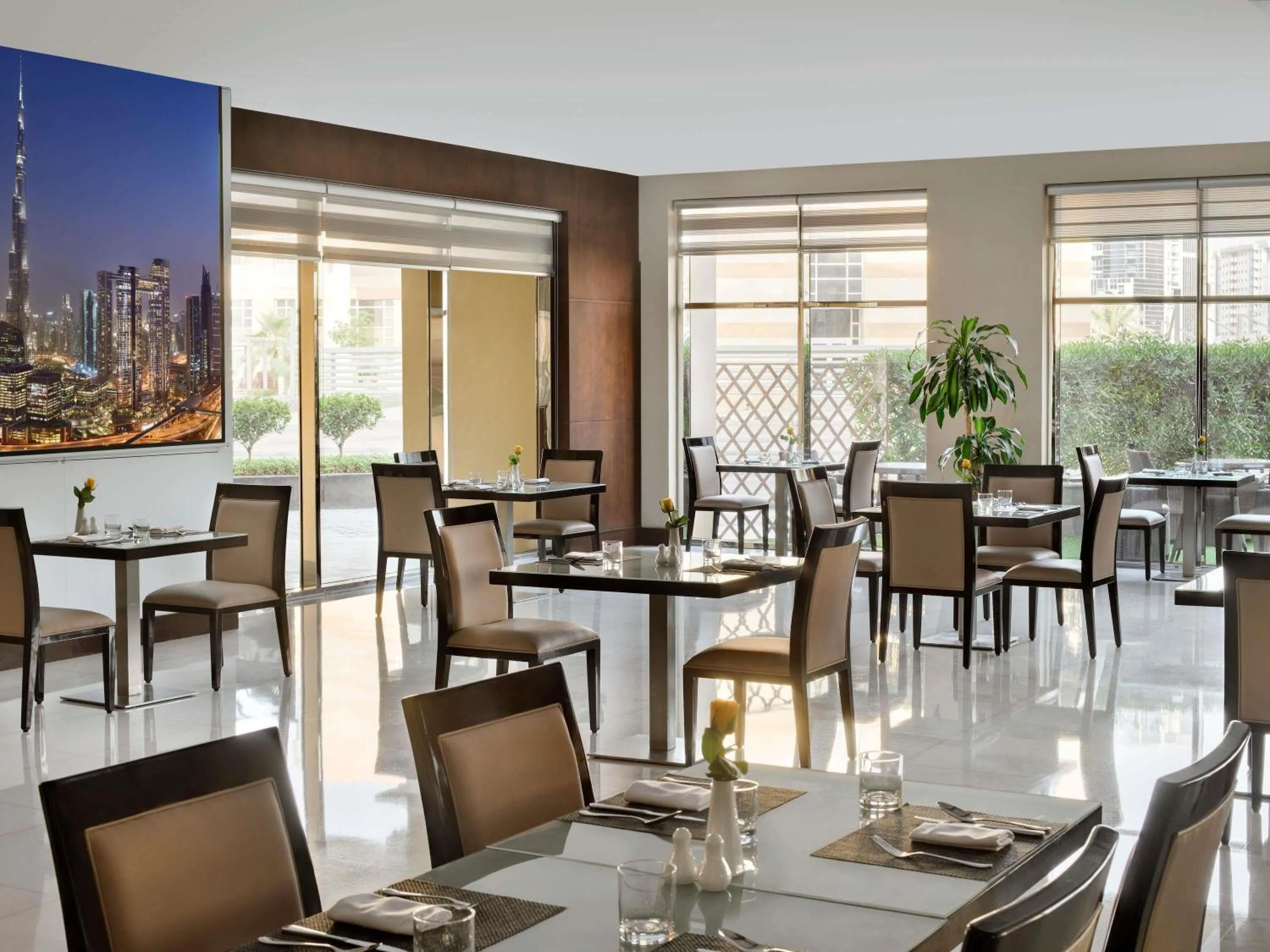 Property building in Mövenpick Hotel Apartments Al Mamzar Dubai