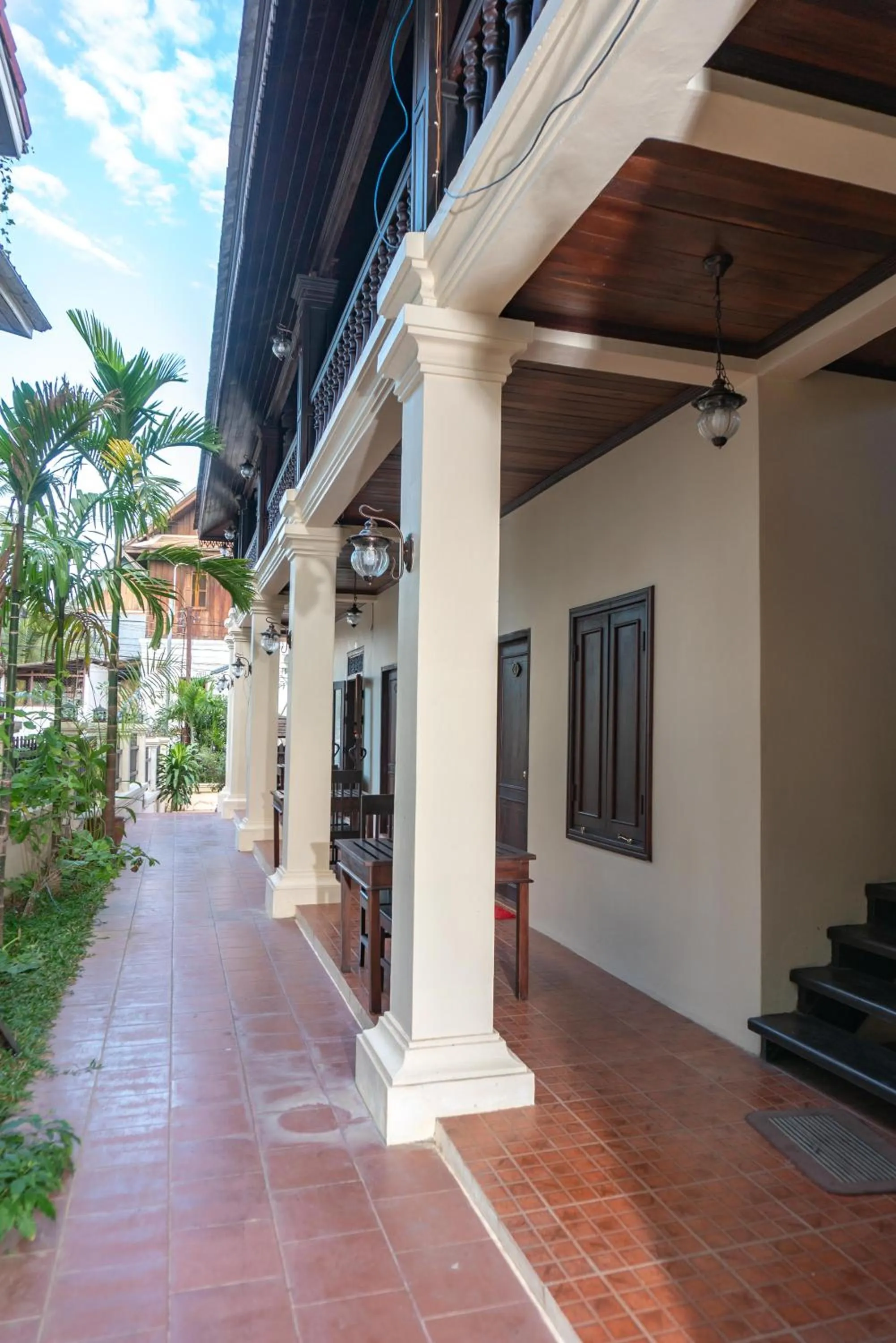 Patio in Y Not Lao Villa