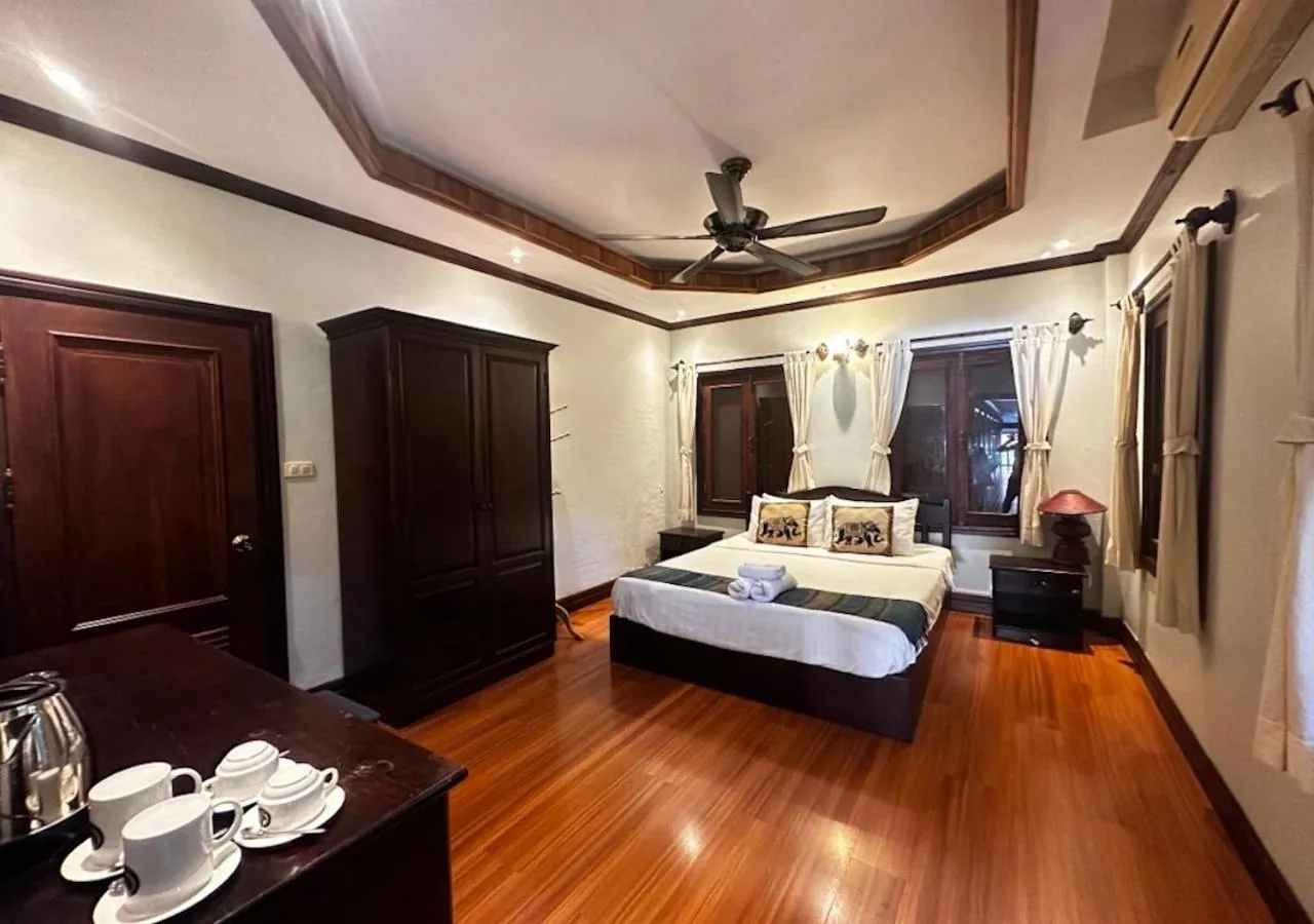 Bed in Y Not Lao Villa