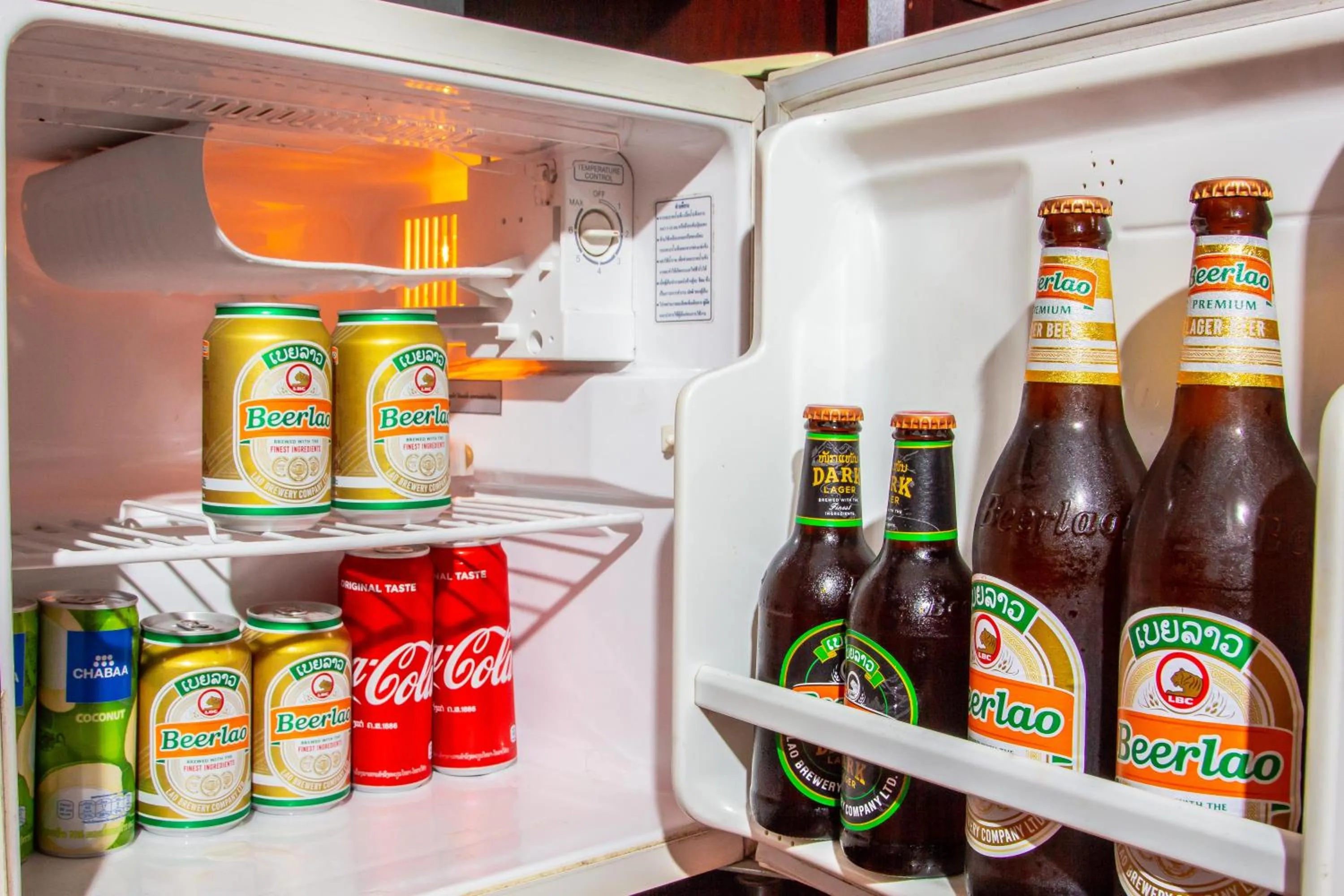 Drinks in Y Not Lao Villa