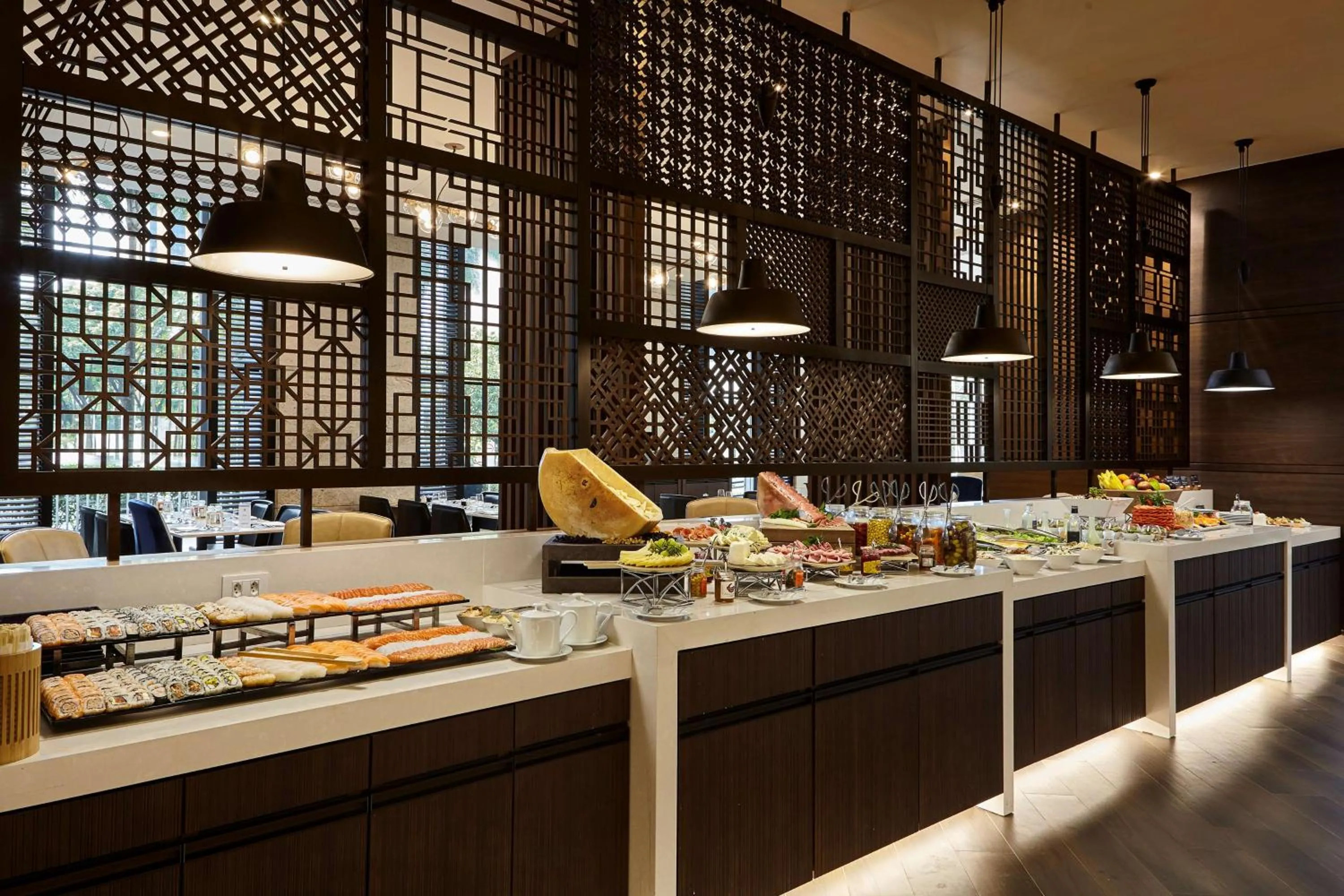 Restaurant/places to eat in Hilton Sao Paulo Morumbi