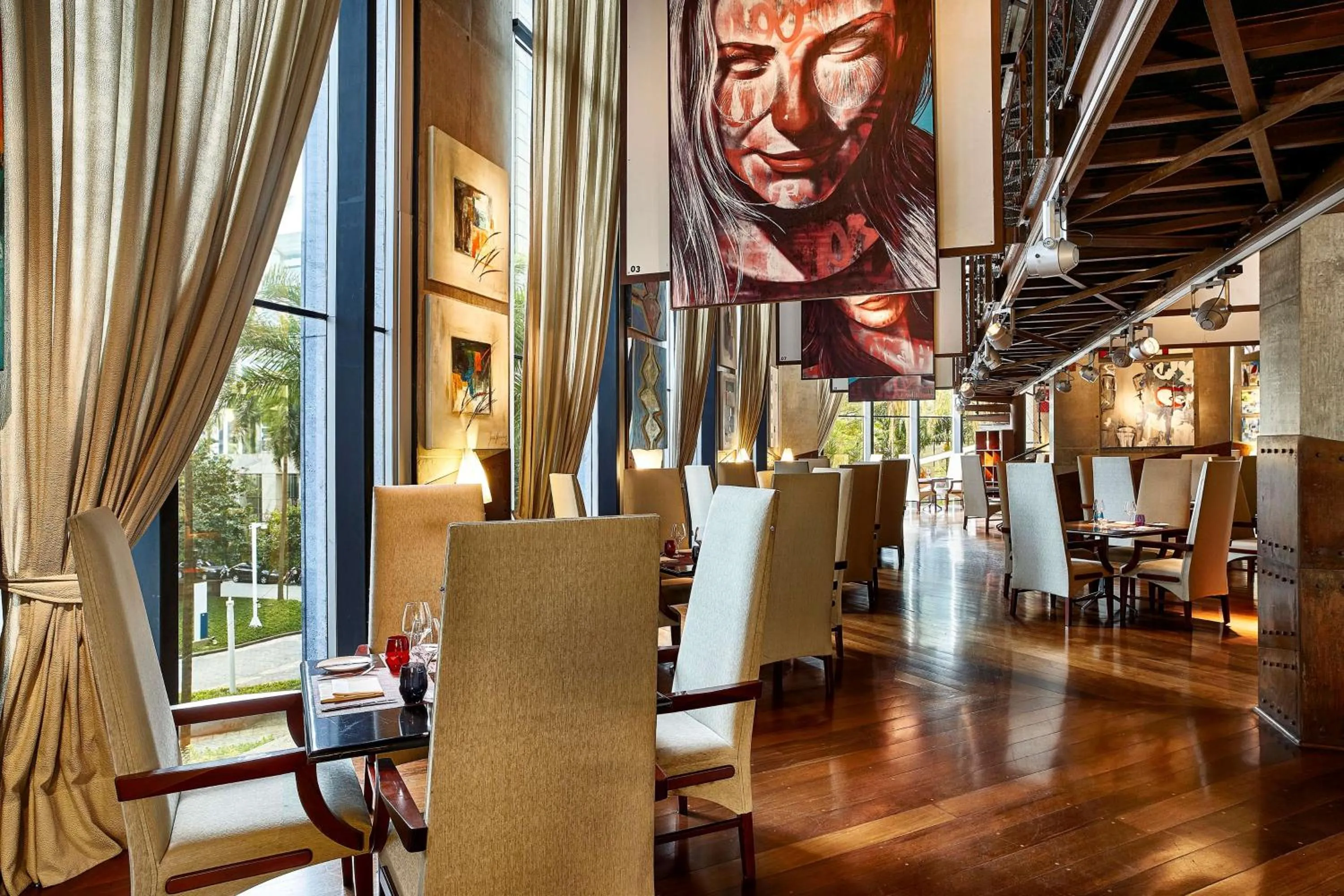 Restaurant/places to eat in Hilton Sao Paulo Morumbi