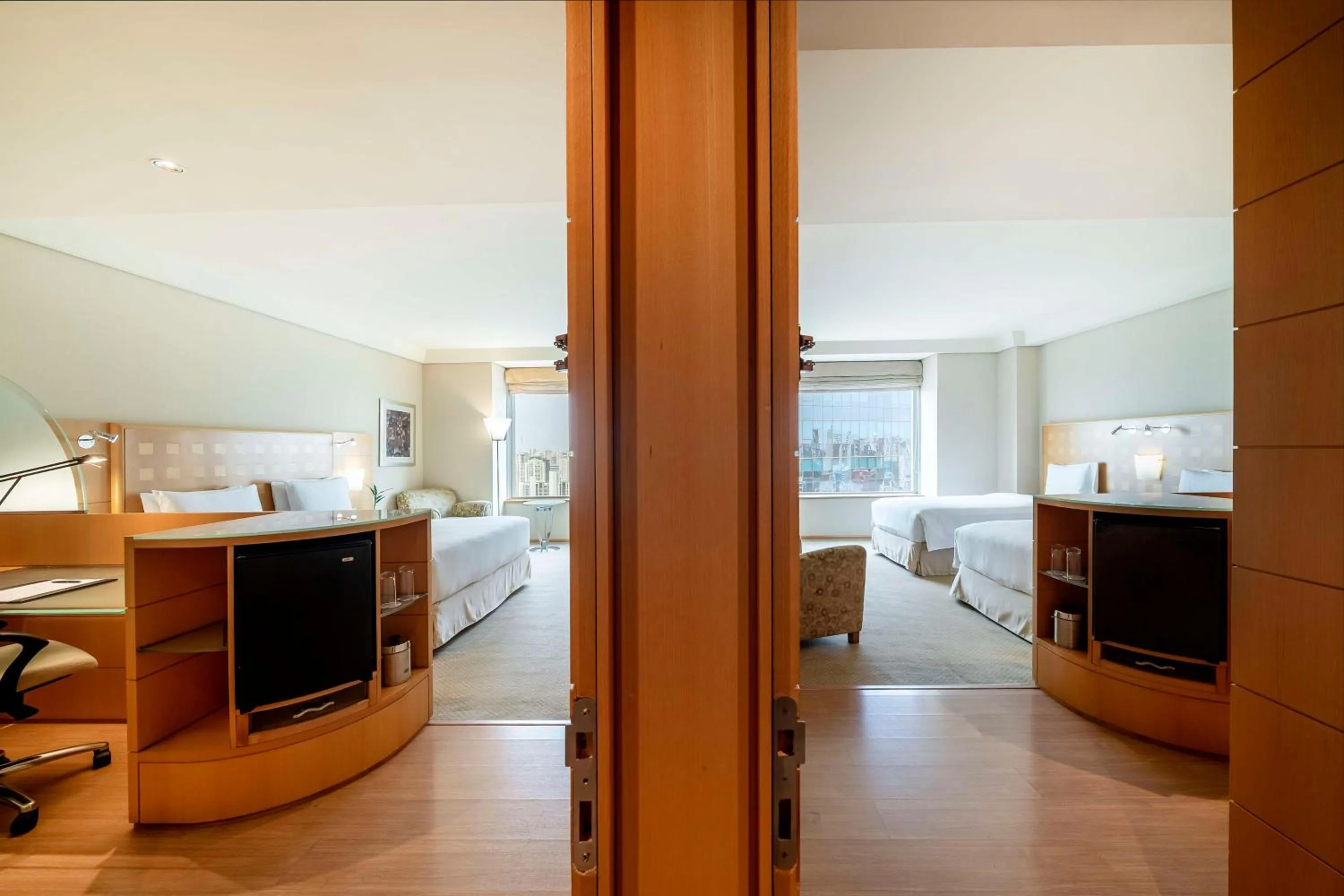 Bed in Hilton Sao Paulo Morumbi