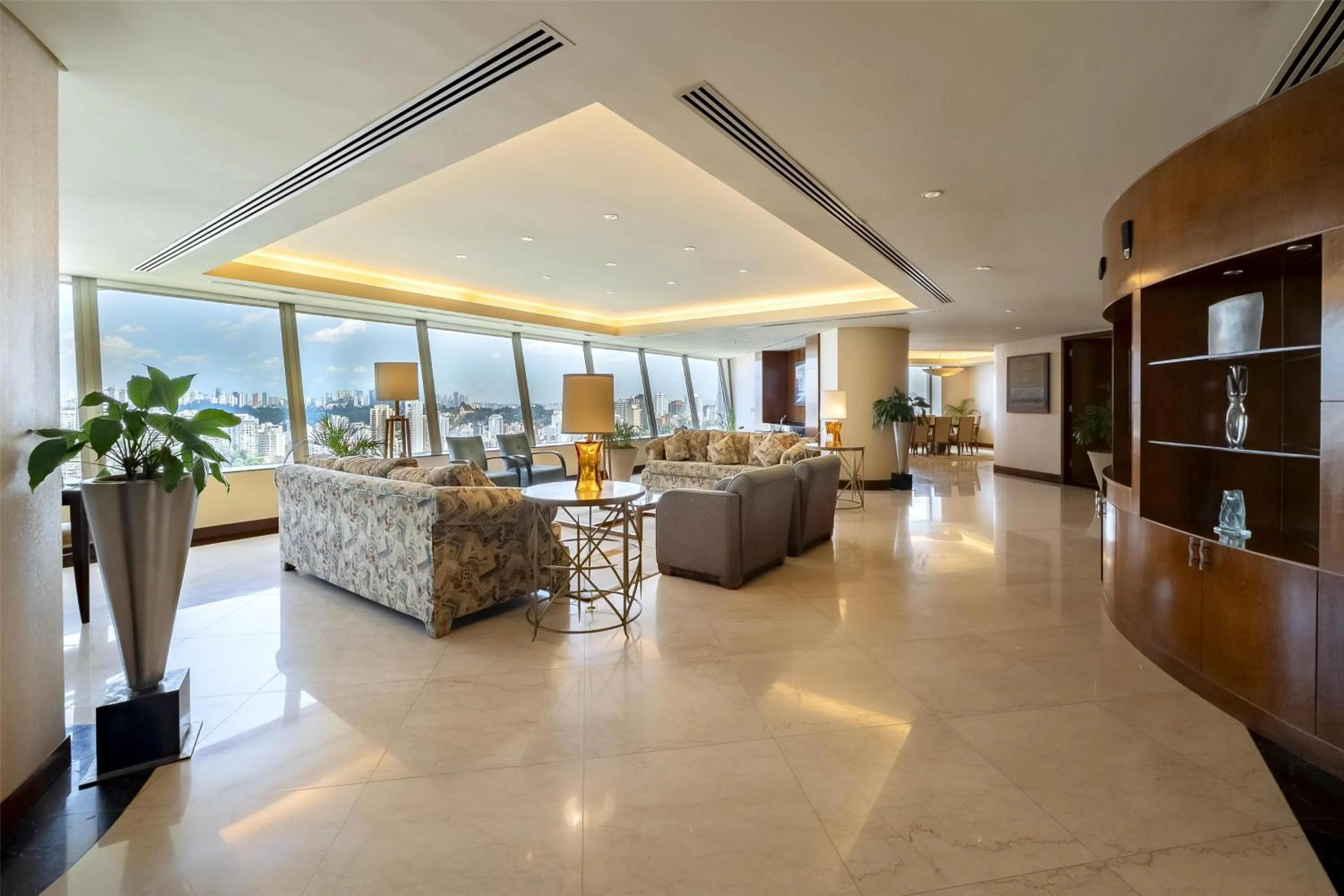 Living room in Hilton Sao Paulo Morumbi