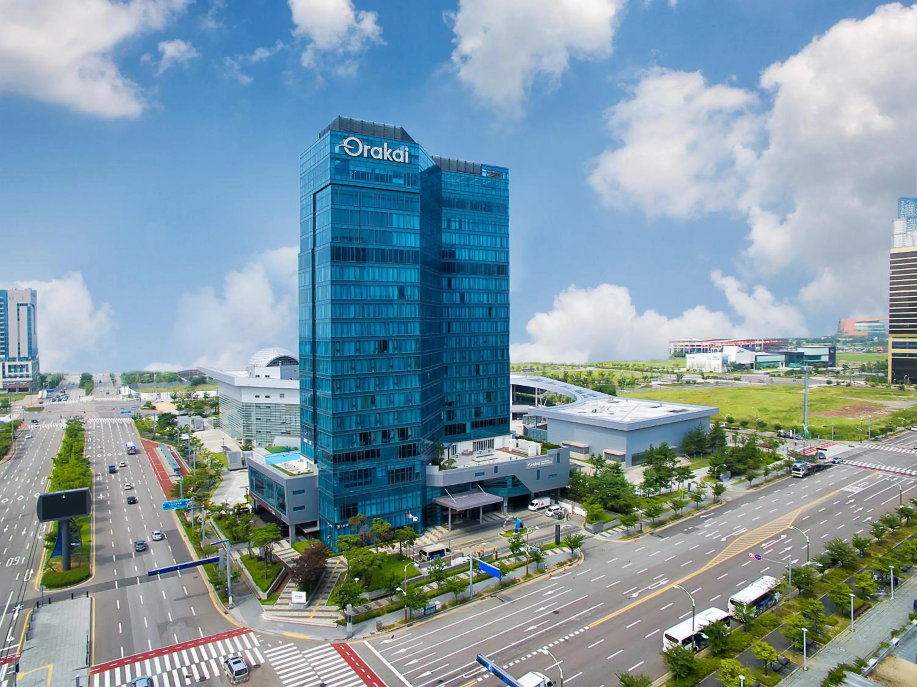 Property building in Orakai Songdo Park Hotel