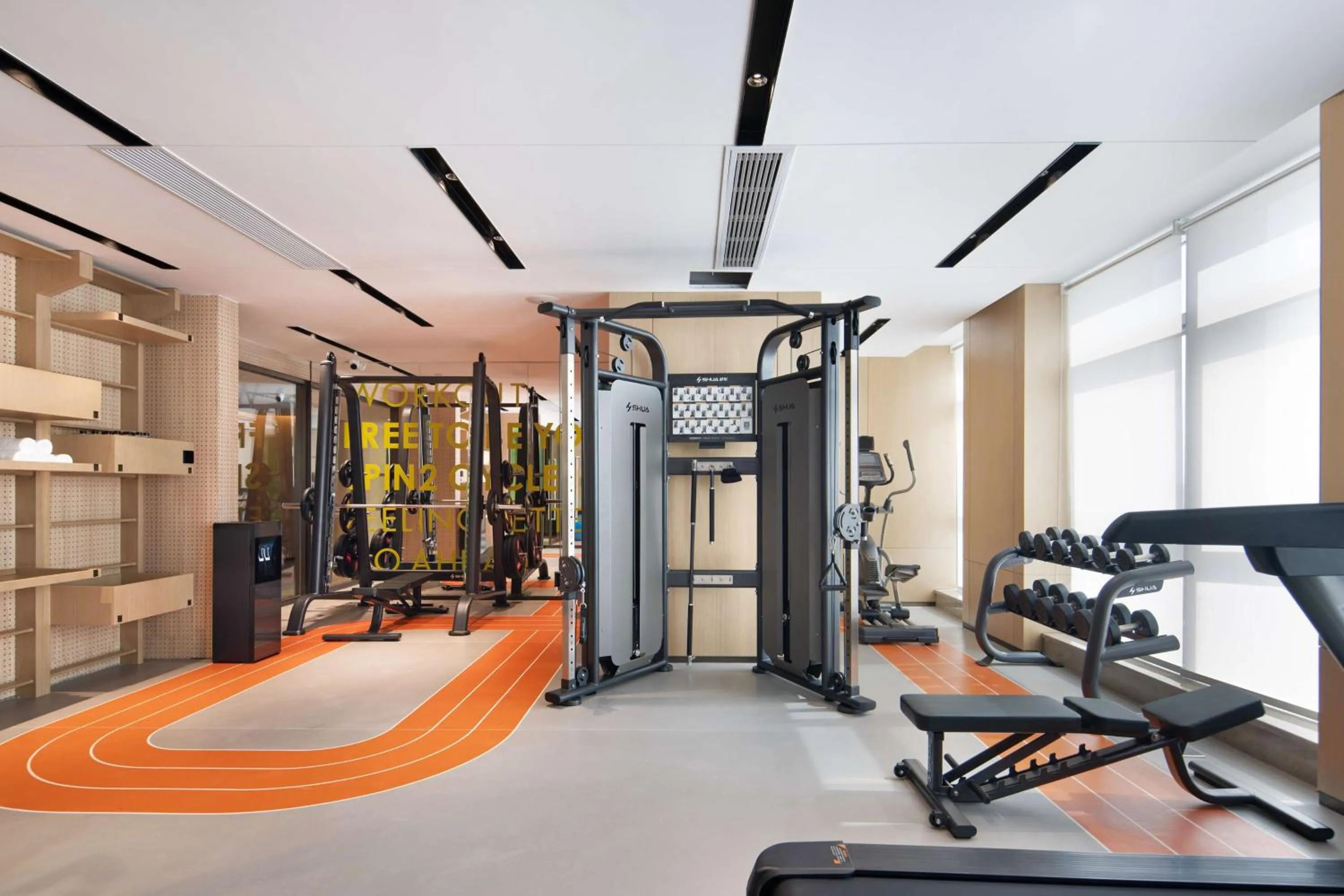 Fitness centre/facilities in Hilton Los Cabos