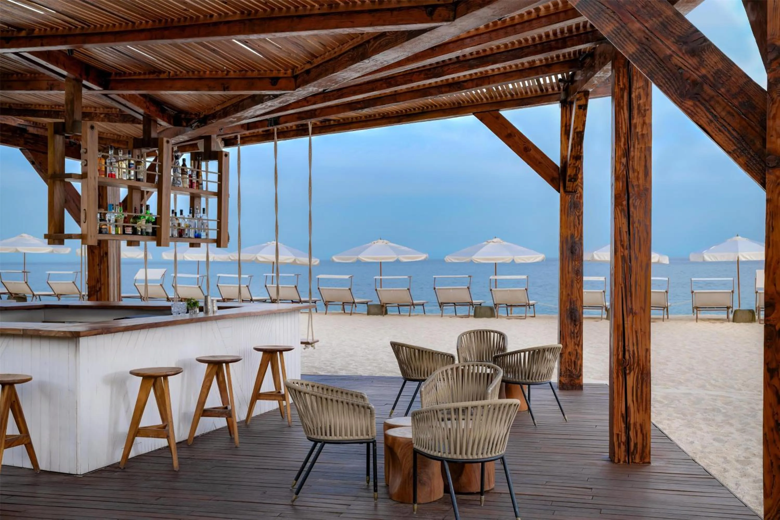 Lounge or bar in Hilton Los Cabos