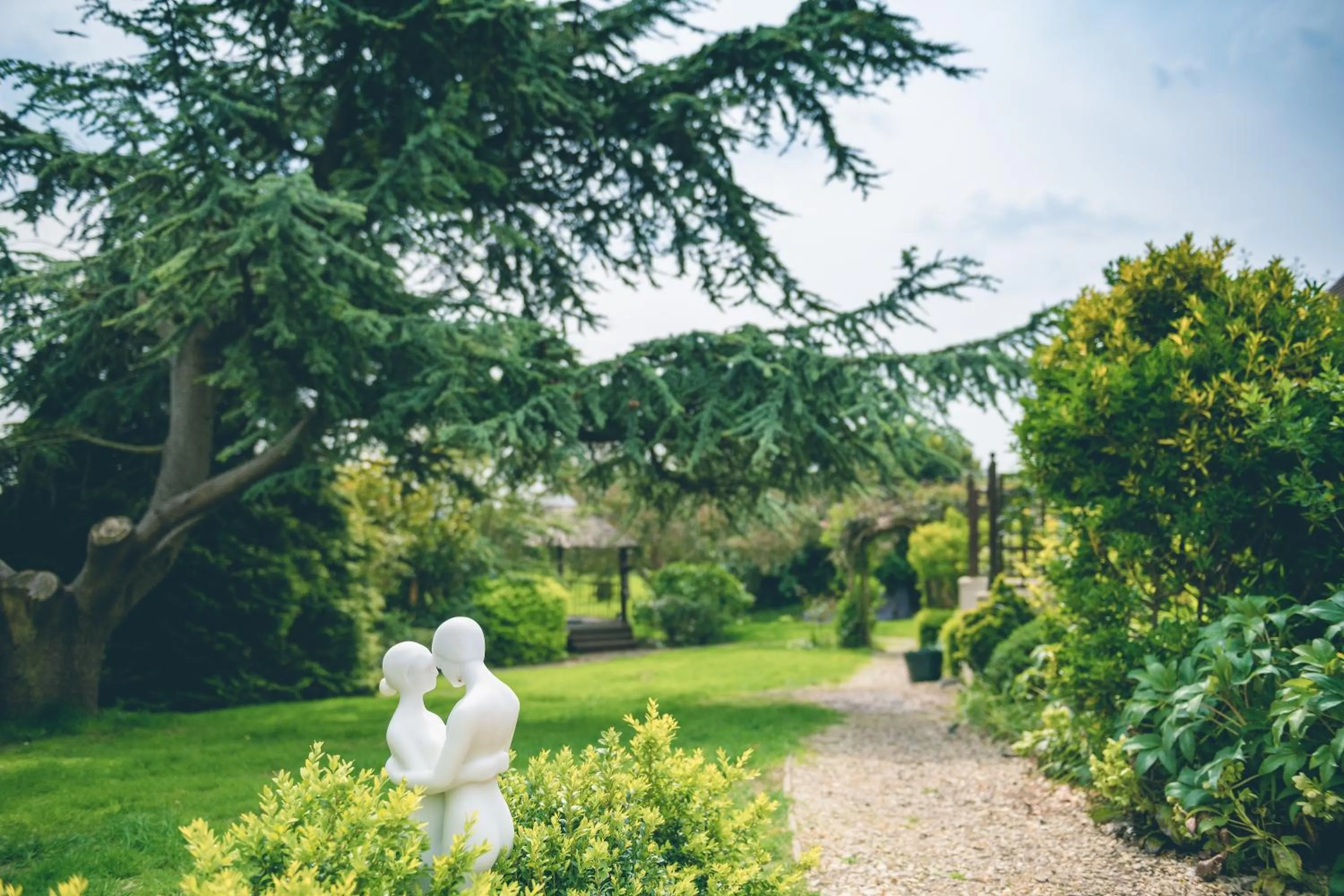Garden in The Grange Hotel Brent Knoll