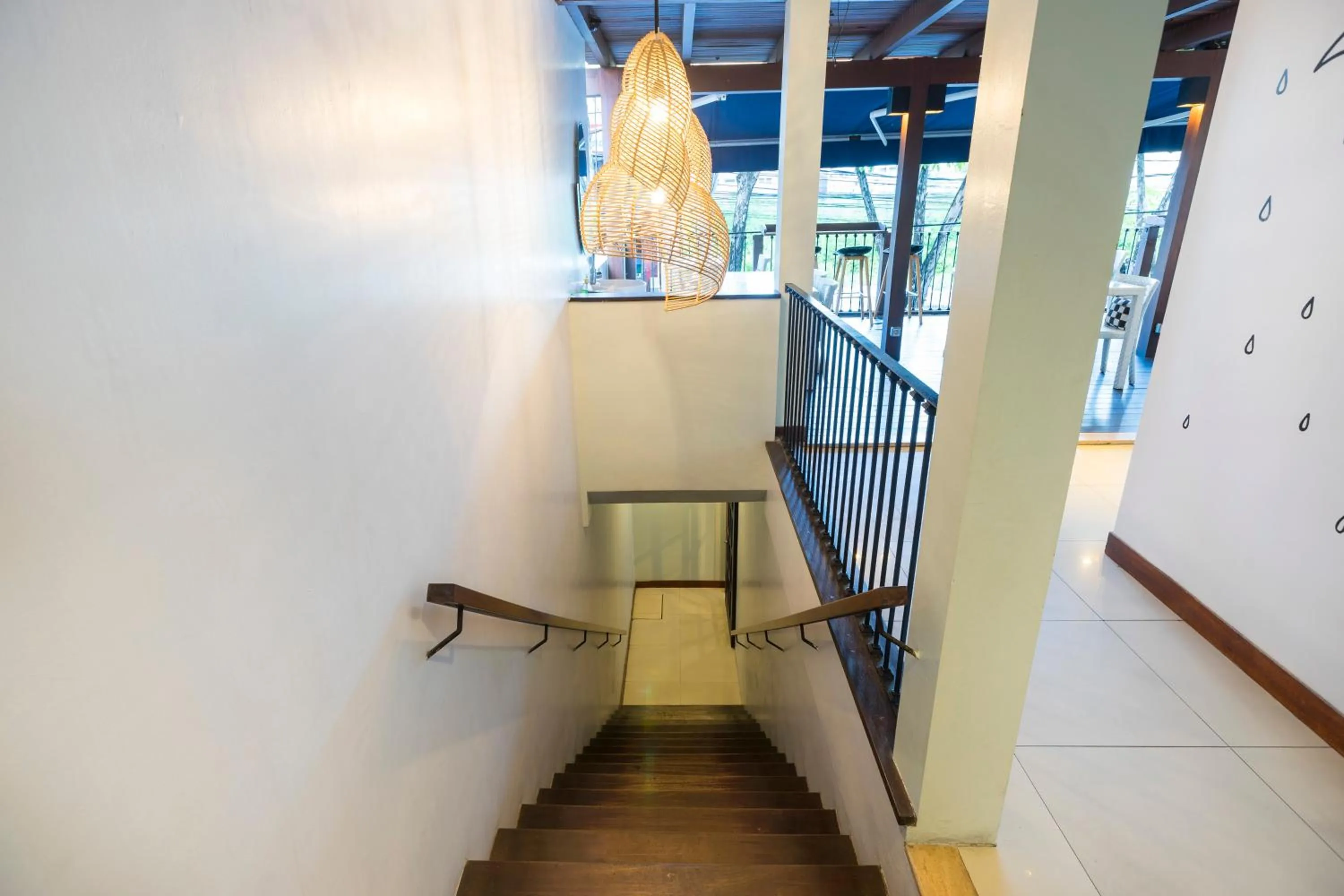 Decorative detail, Balcony/Terrace in Tanaya Bed & Breakfast