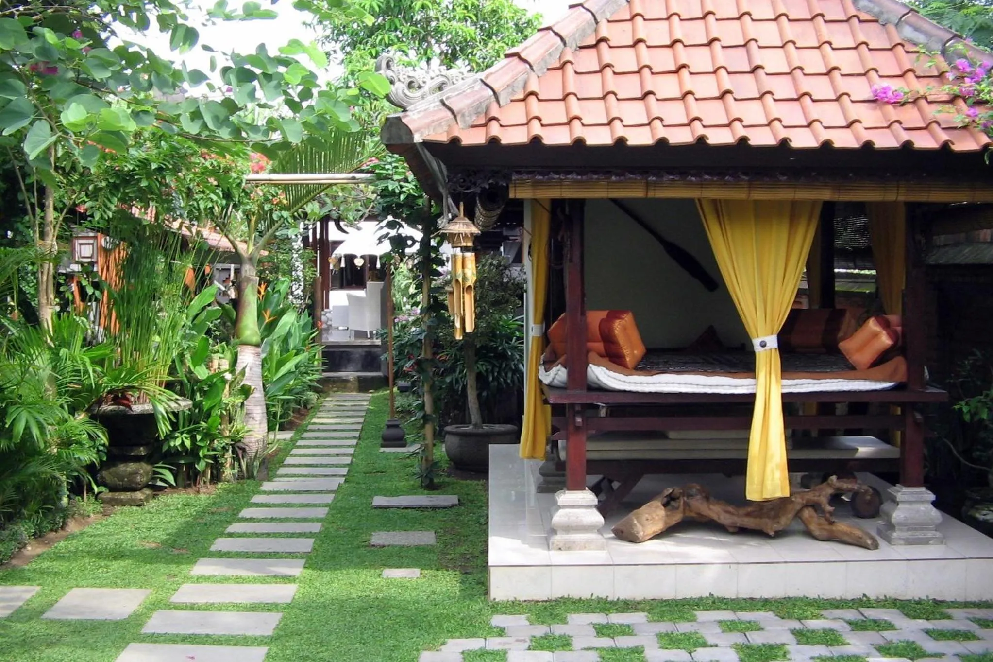 Seating area in Puri Ayu