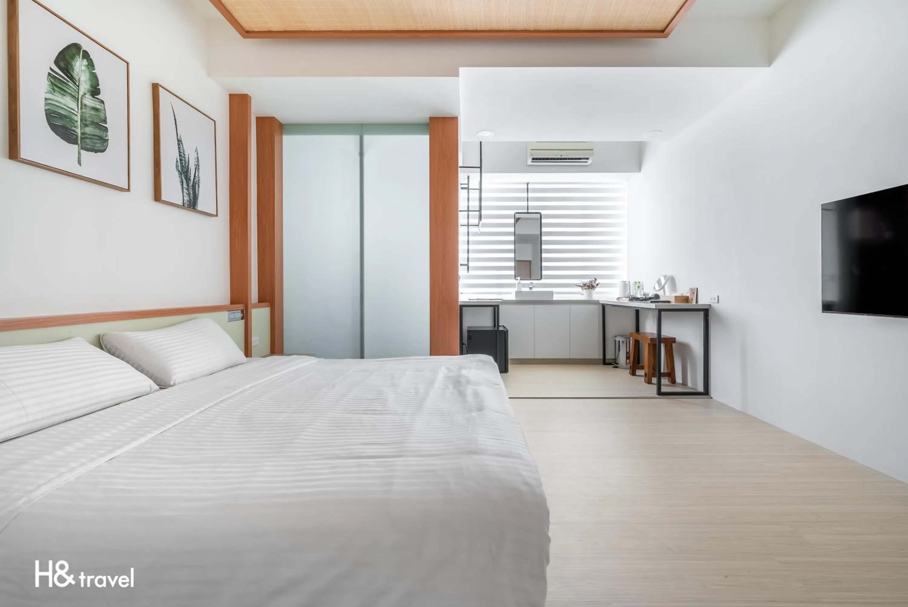 Spring, Bed in Taitung Spring Homestay B&B