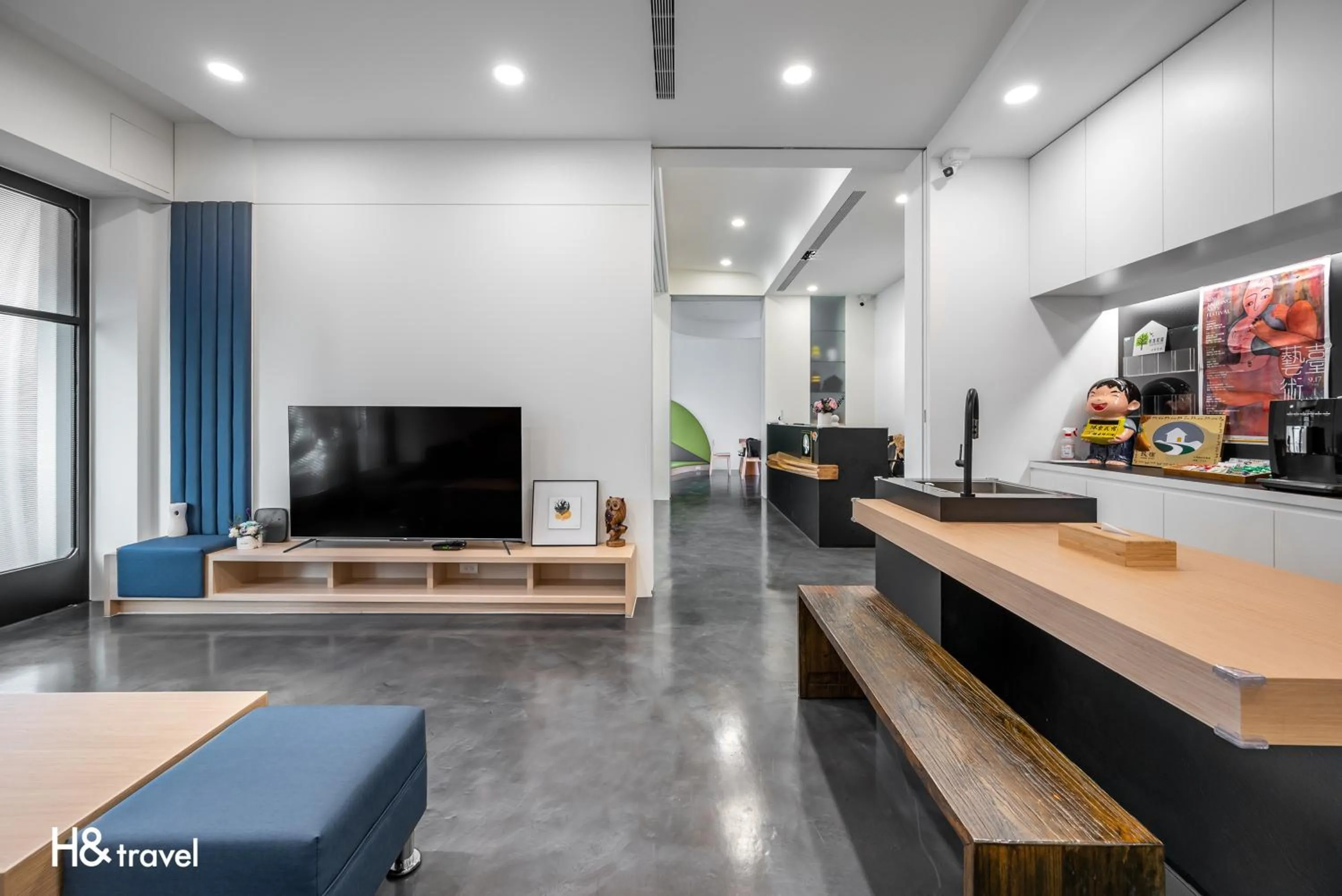 Communal lounge/ TV room in Taitung Spring Homestay B&B