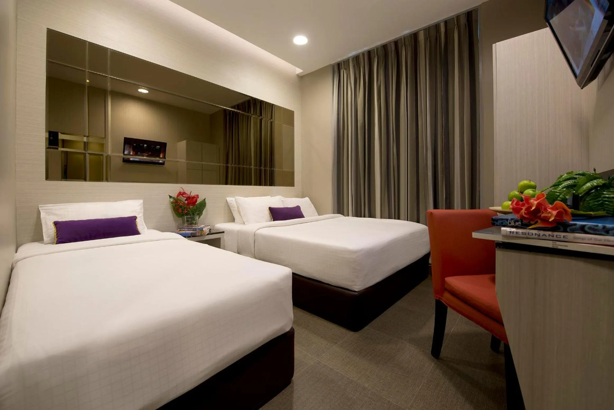 Photo of the whole room, Bed in V Hotel Bencoolen