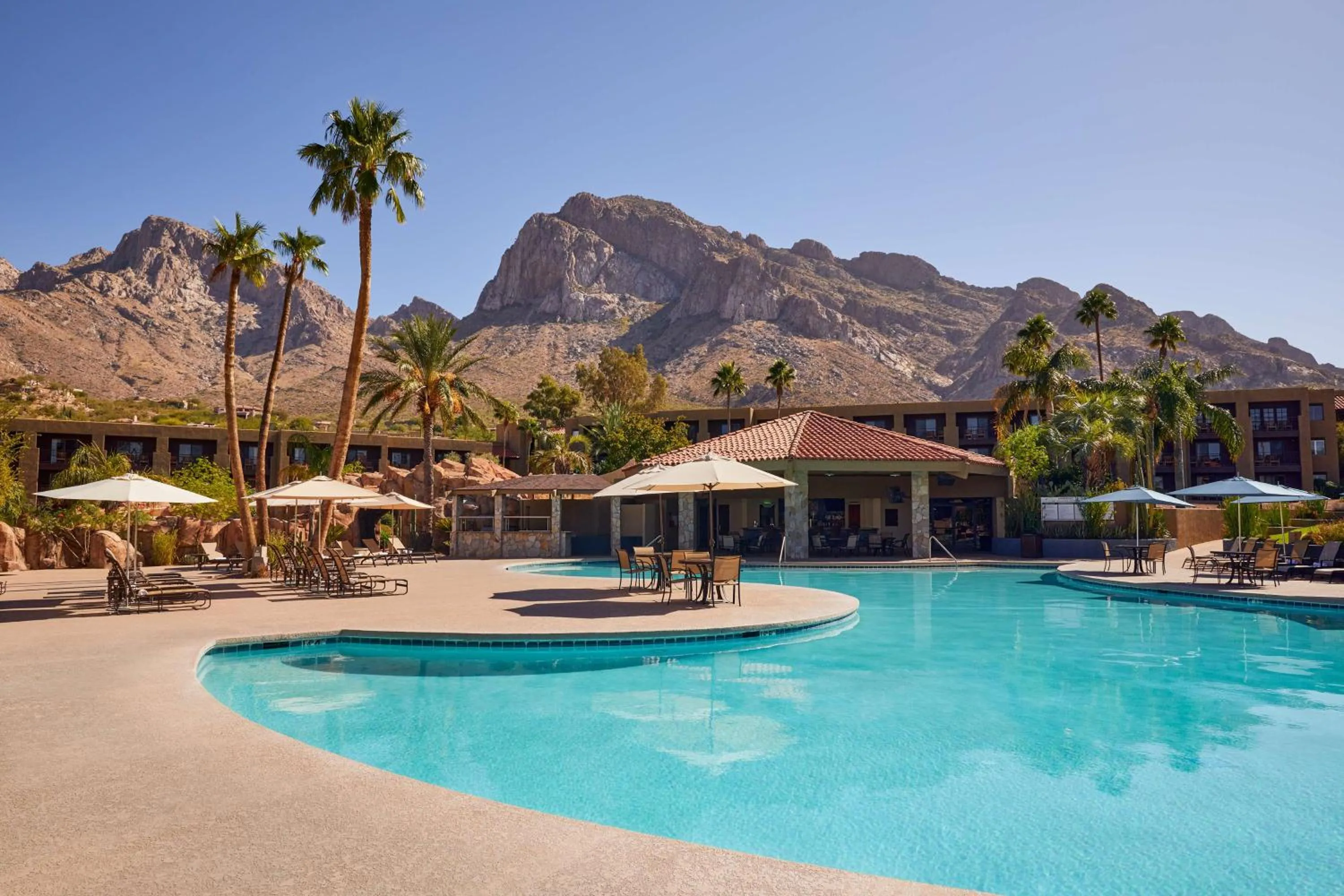 Pool view in El Conquistador Tucson, A Hilton Resort