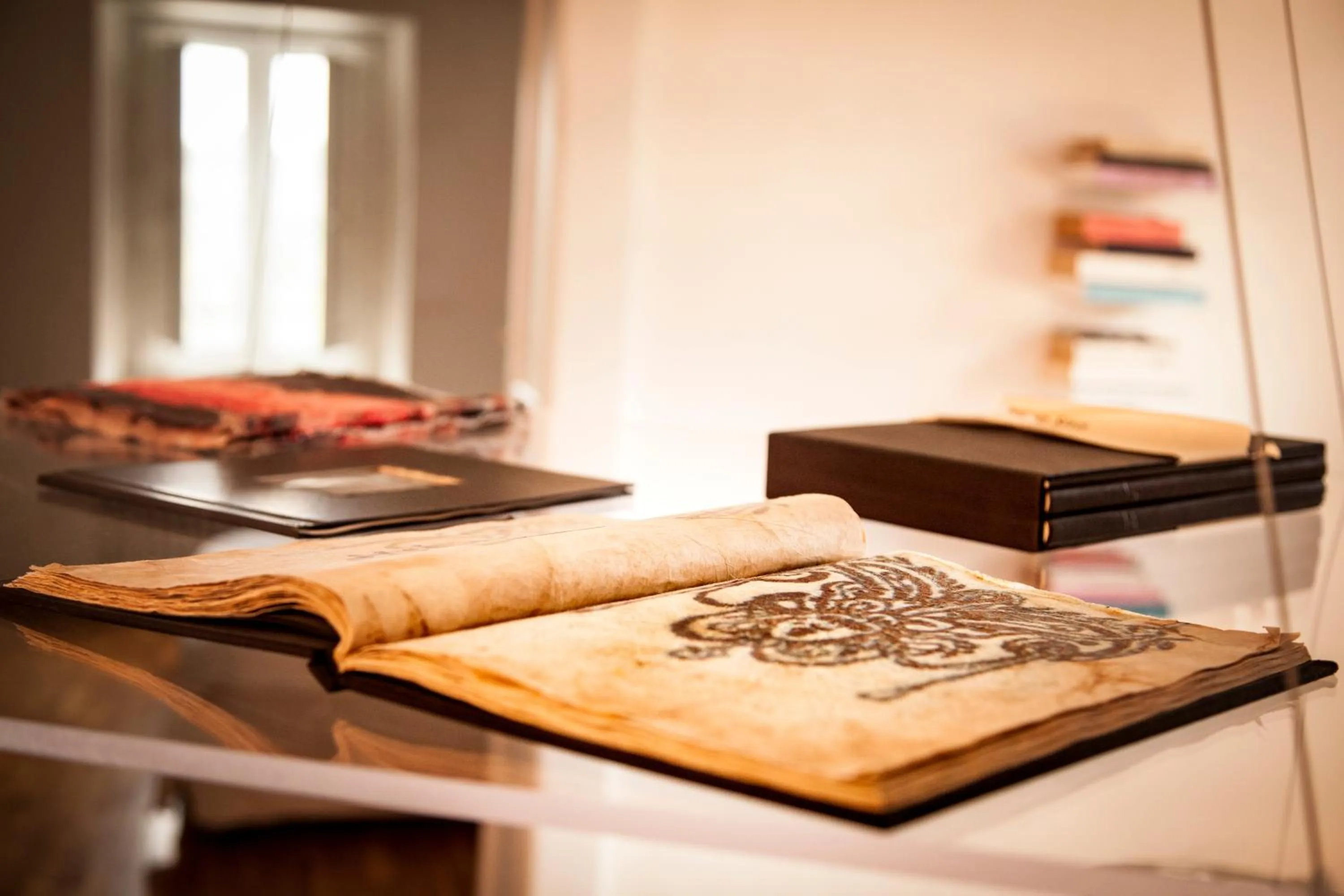 Decorative detail in La Casa del Poeta Enna - Pergusa