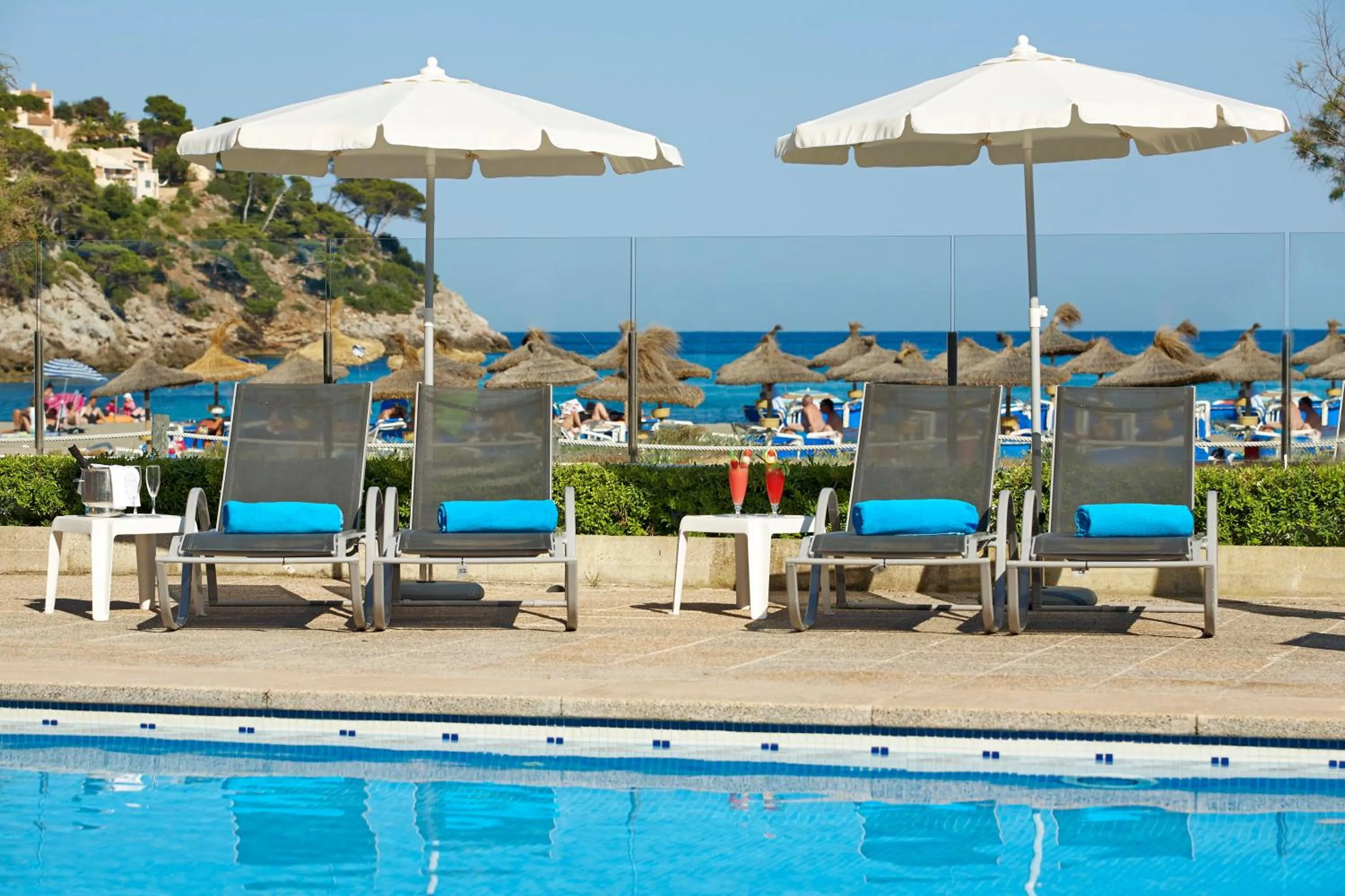 Solarium in Universal Hotel Castell Royal