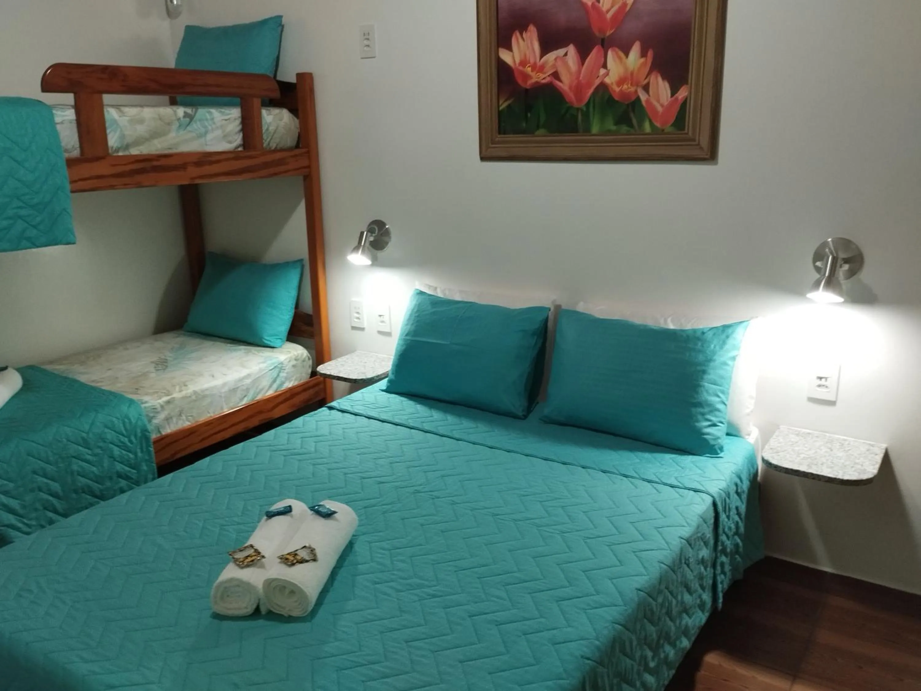 Bed in Suítes Baía do Sol Saquarema