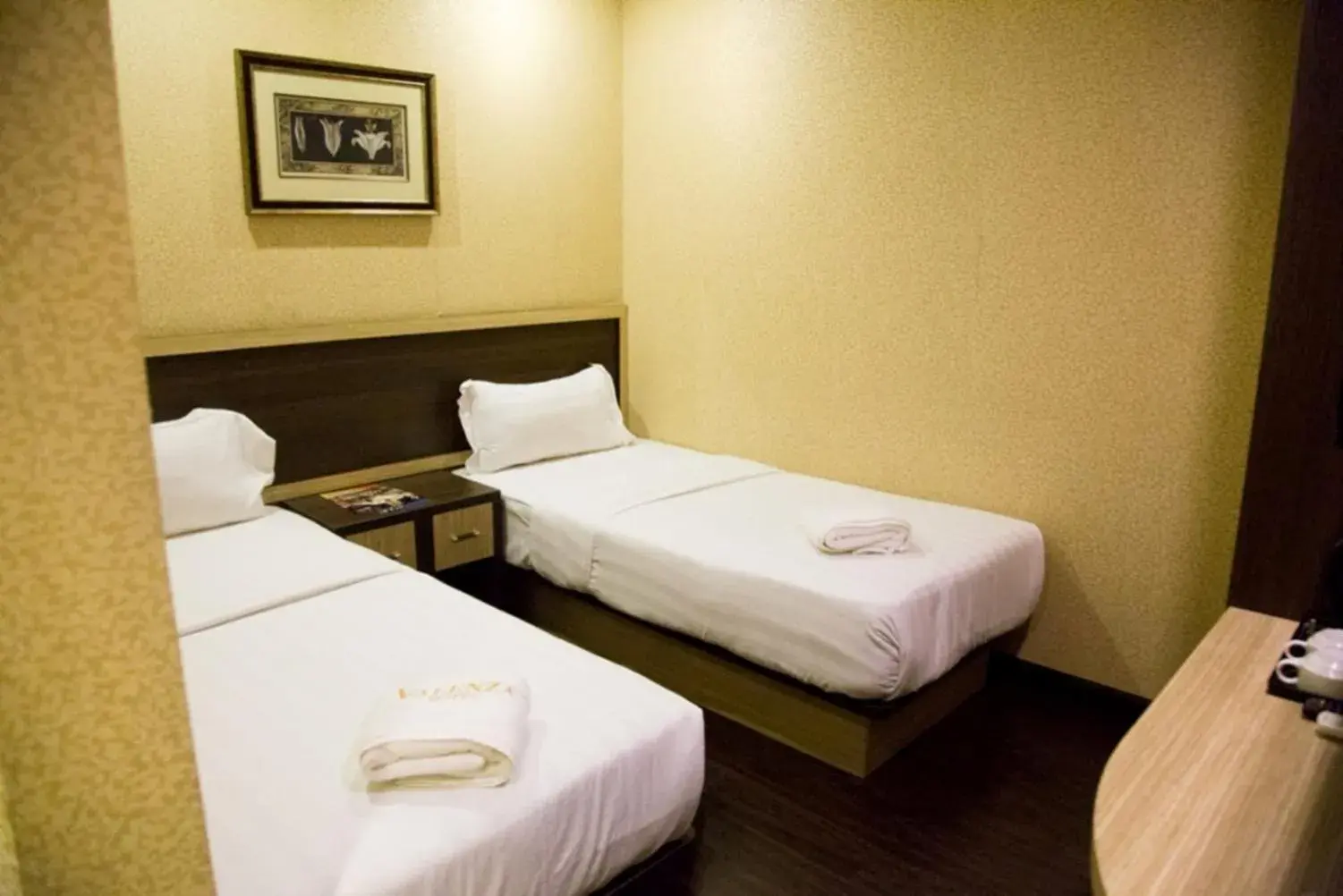 Deluxe Twin No Window in Hotel Valenza Deluxe Twin No Window in Hotel Valenza