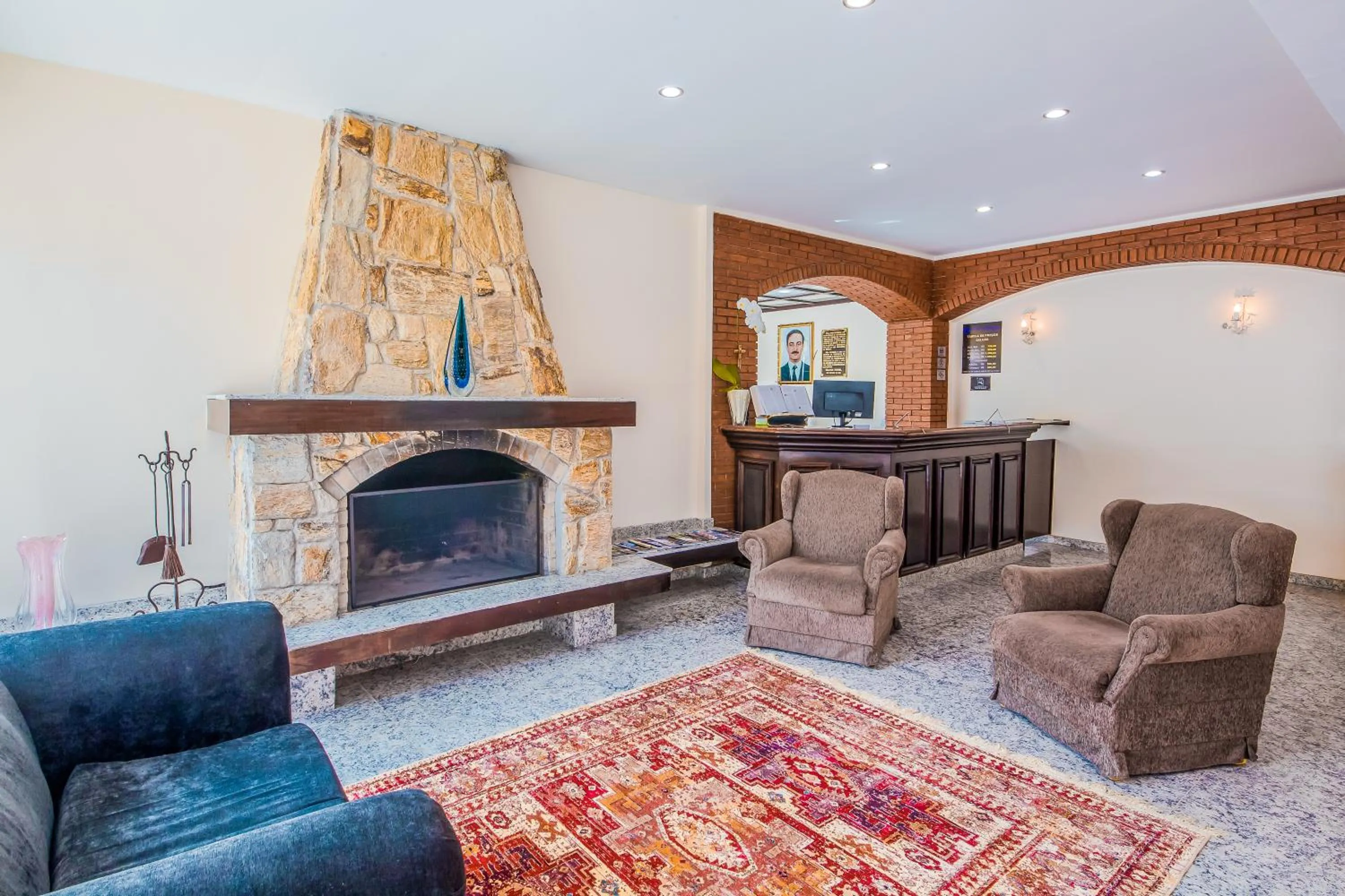 Lobby or reception in Hotel Euro Suíte Campos do Jordão By Nacional Inn - A 800 metros da Vila Capivari