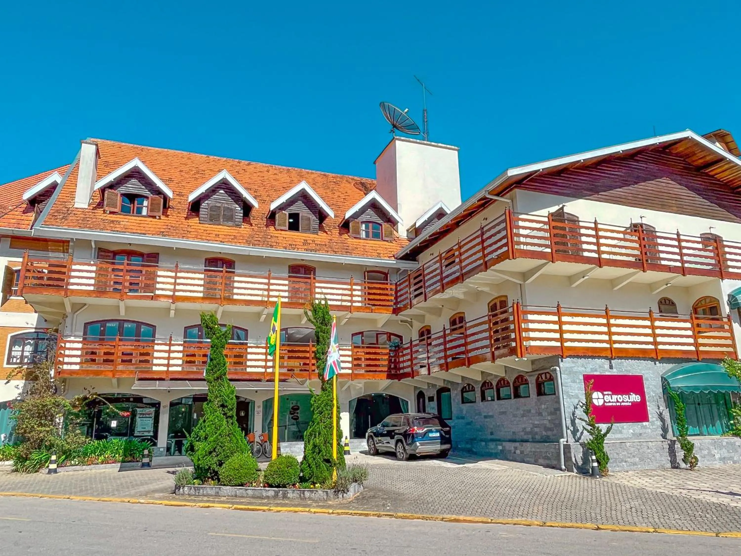 Facade/entrance in Hotel Euro Suíte Campos do Jordão By Nacional Inn - A 800 metros da Vila Capivari
