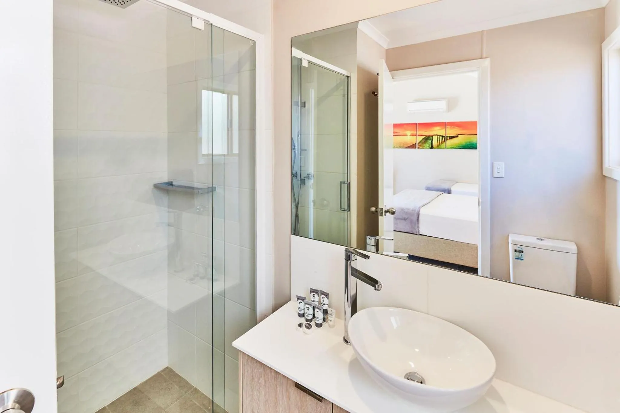 Bathroom in RAC Monkey Mia Dolphin Resort