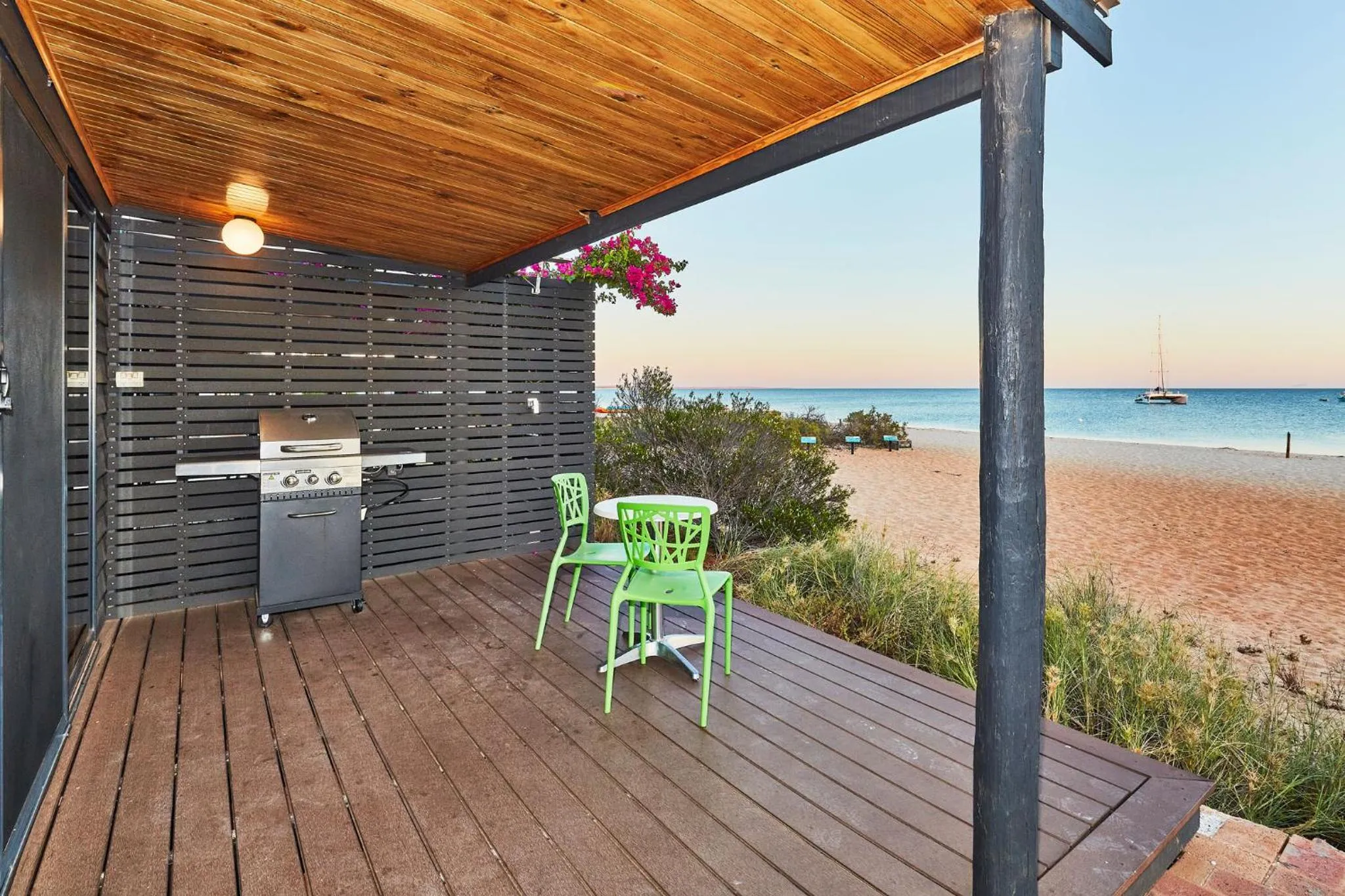 Patio in RAC Monkey Mia Dolphin Resort