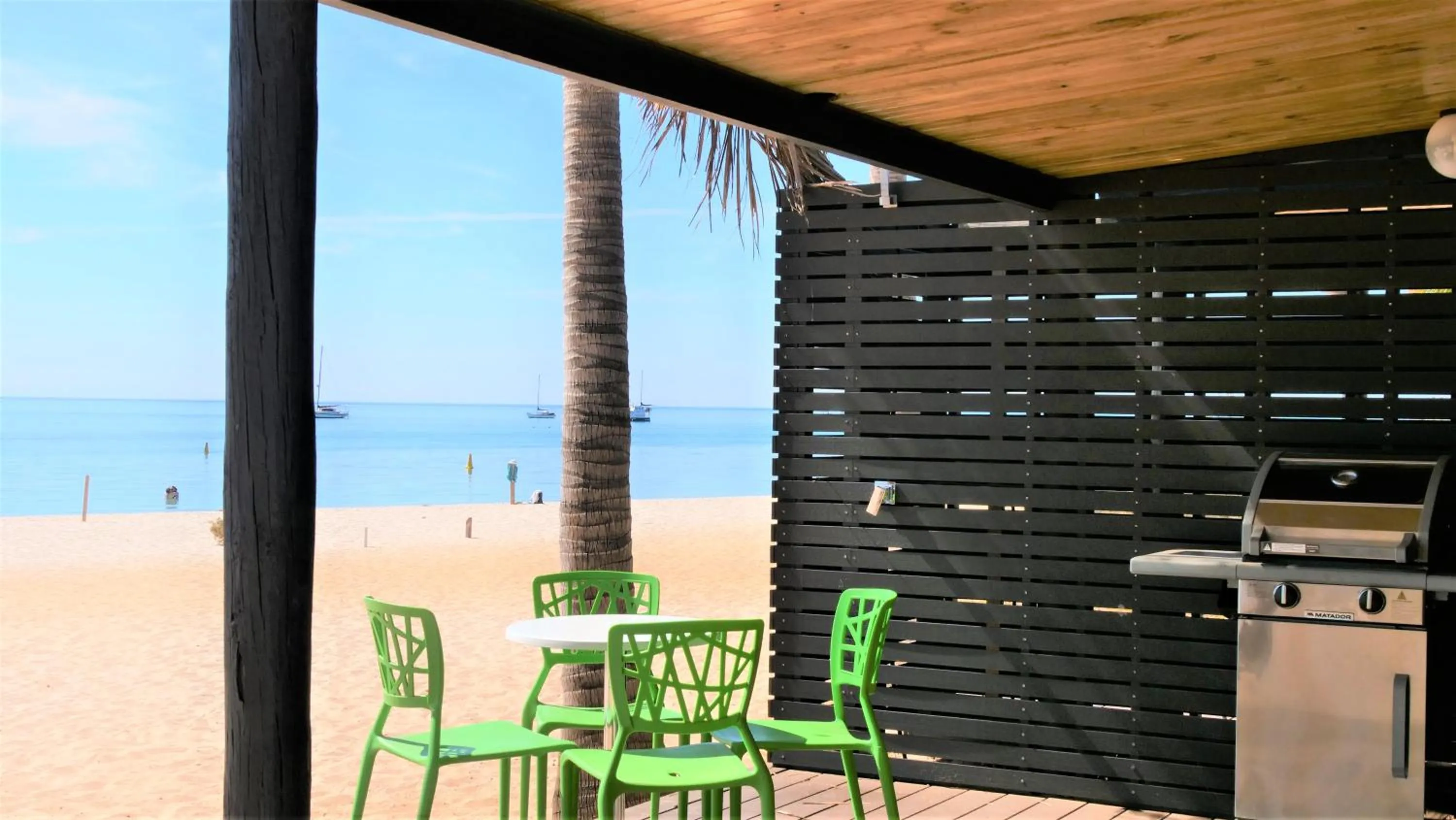 Patio in RAC Monkey Mia Dolphin Resort