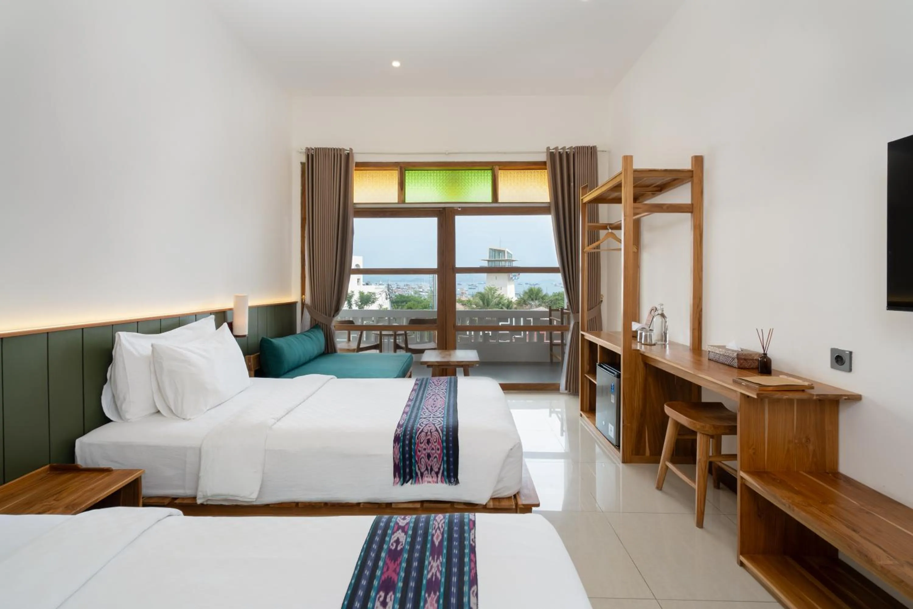 Bed in Green Hill Boutique Hotel