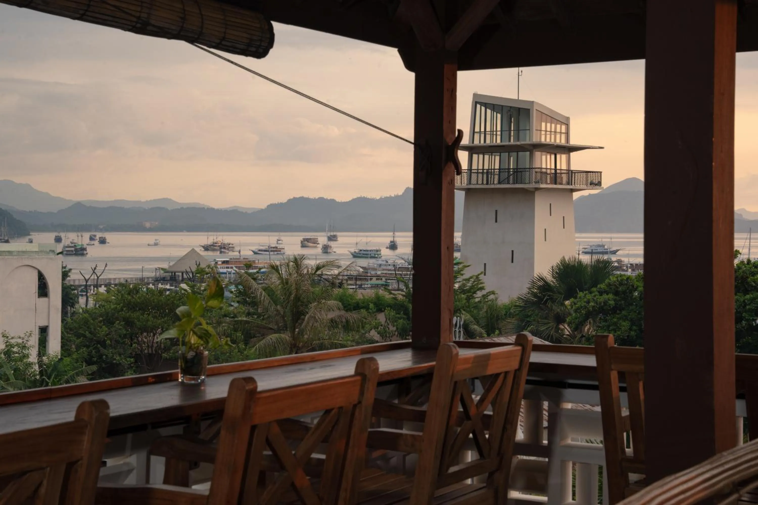 Patio in Green Hill Boutique Hotel