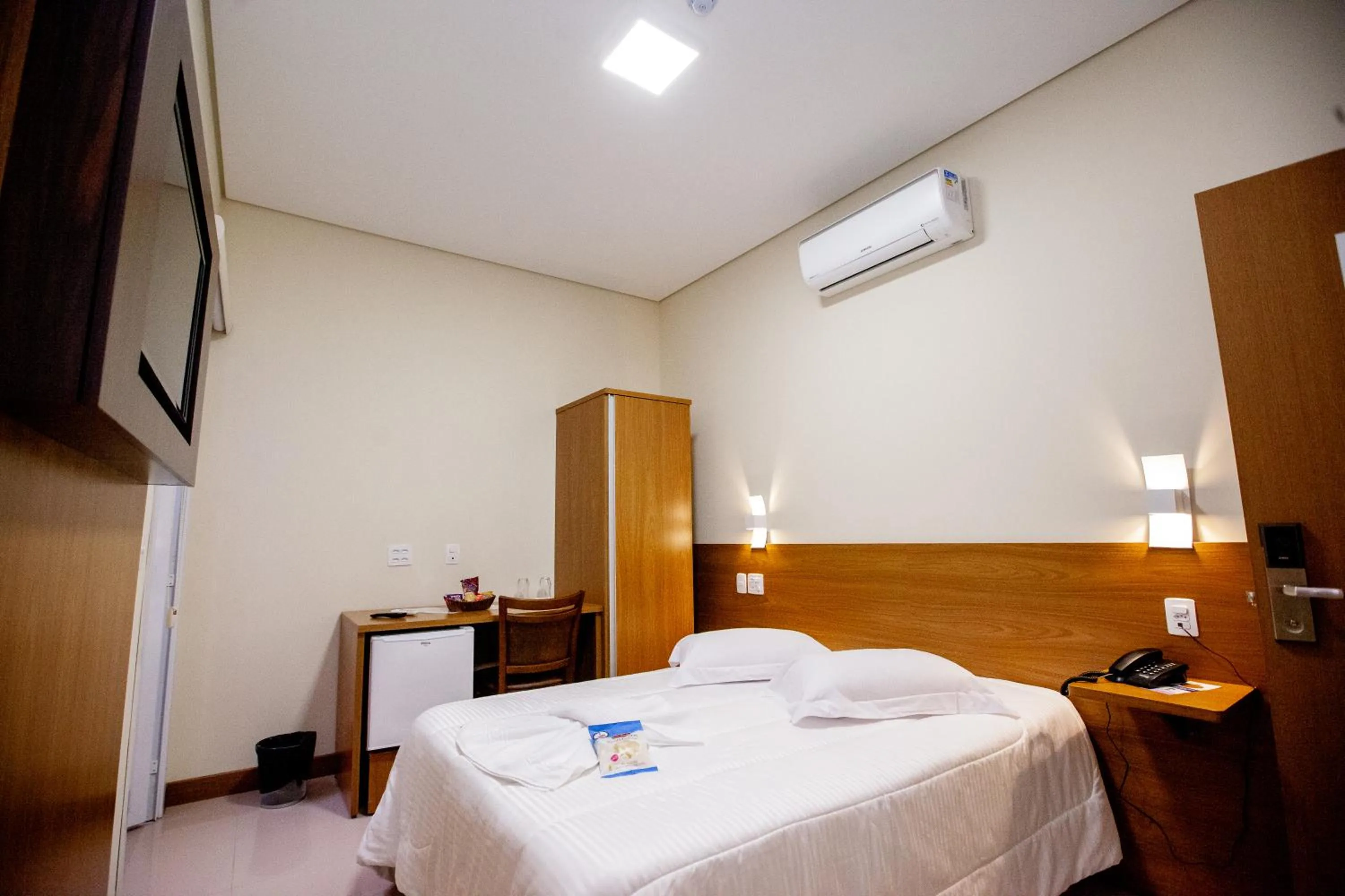 Bed in Ipê Palace Hotel