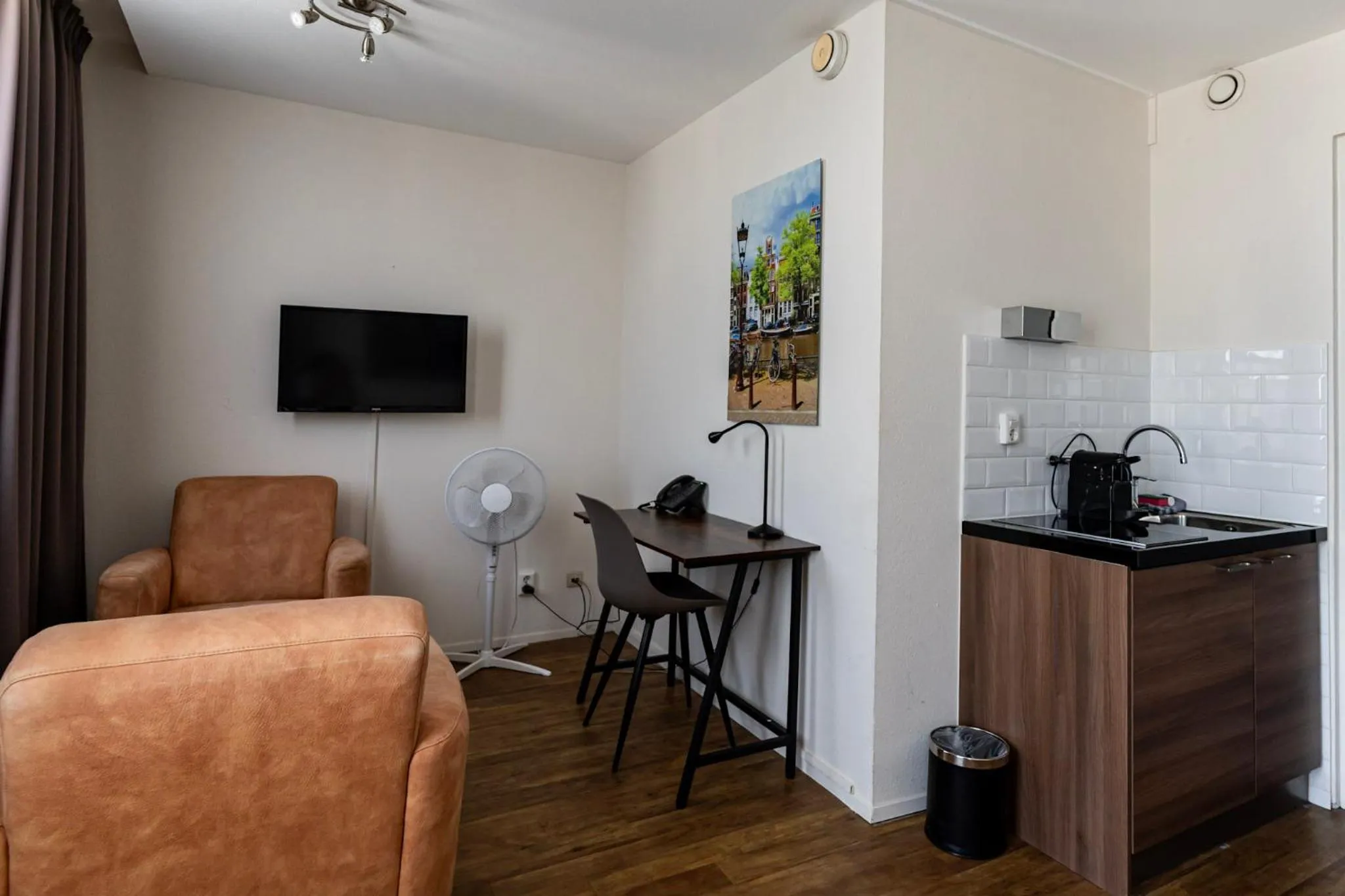 Kitchen or kitchenette in Hotel Residence Le Coin