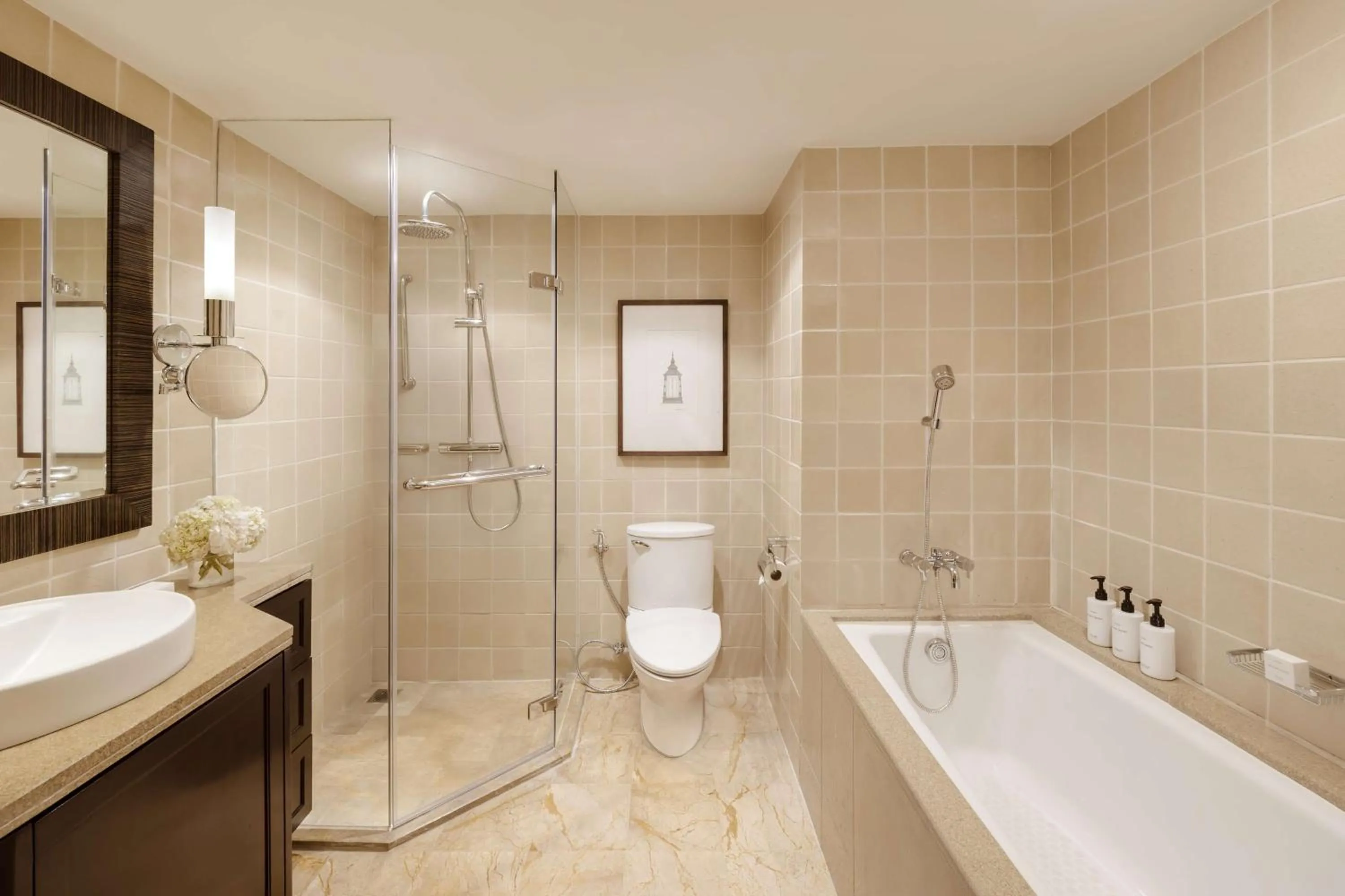 Bathroom in Conrad Bangkok Residences