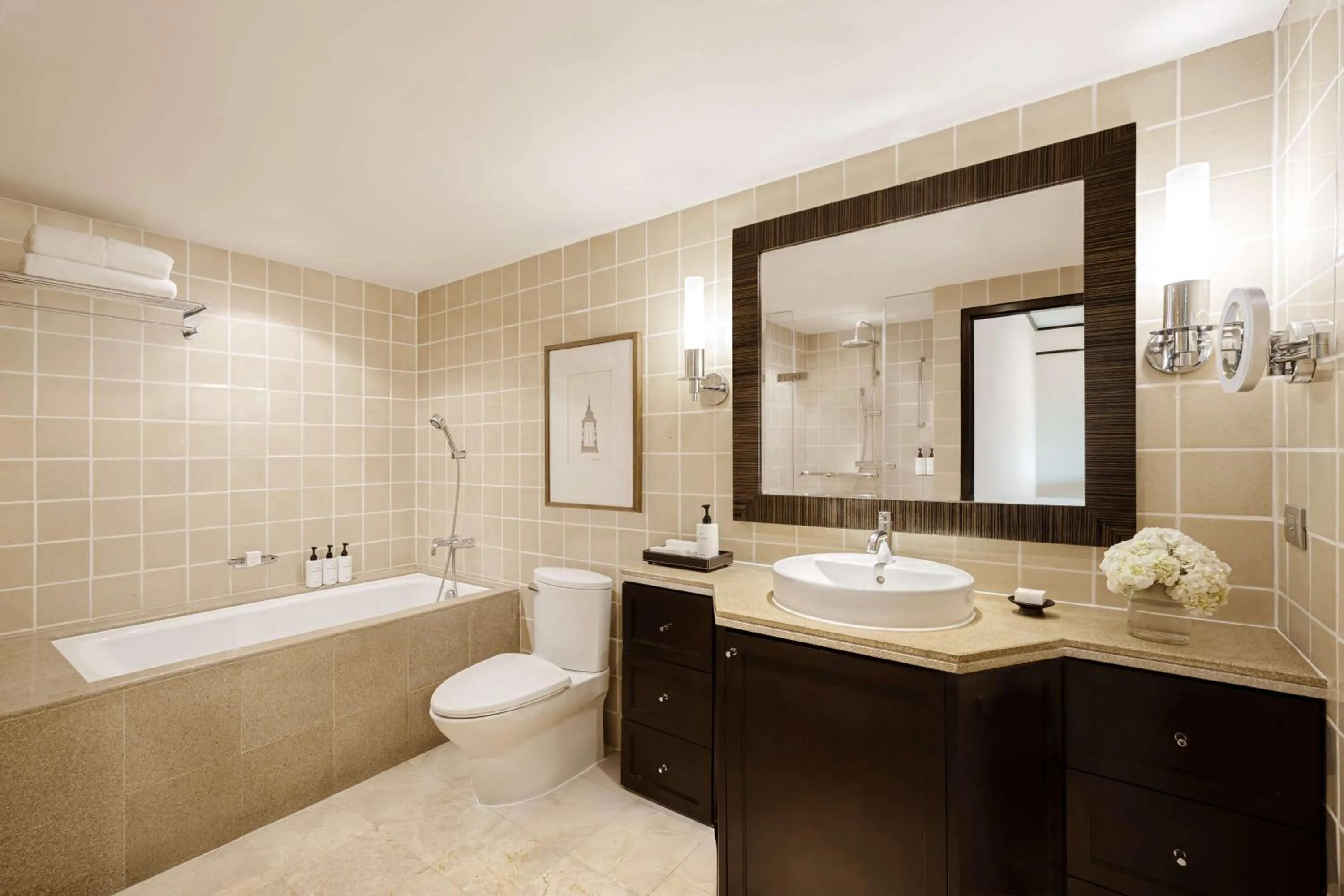 Bathroom in Conrad Bangkok Residences