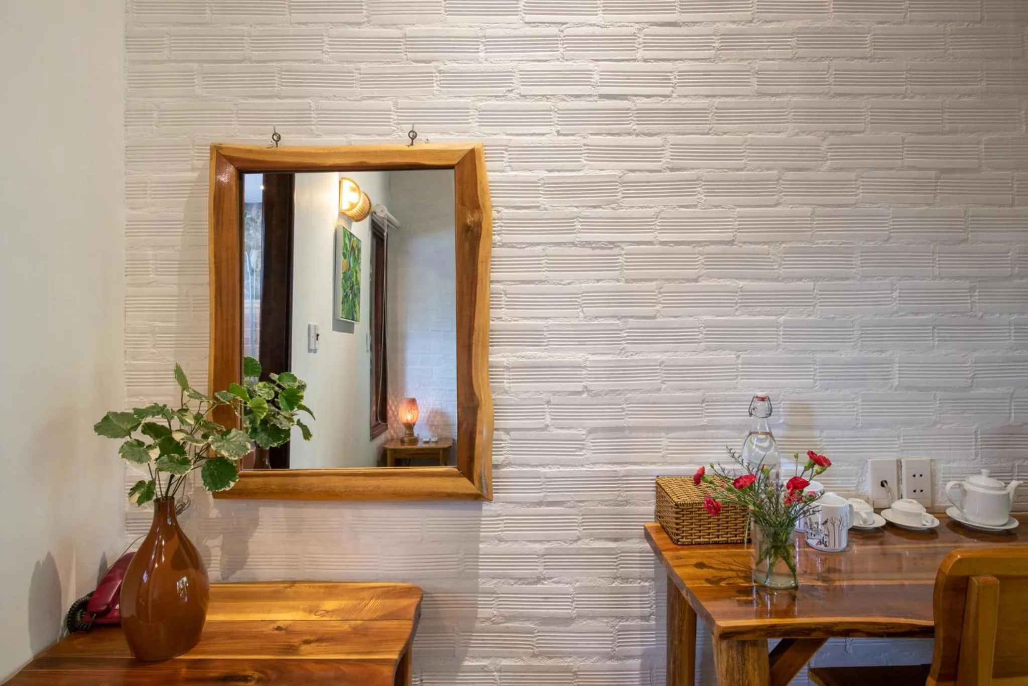 Bedroom in An Nhien Retreat Phu Quoc with Yoga Daily & Beach access