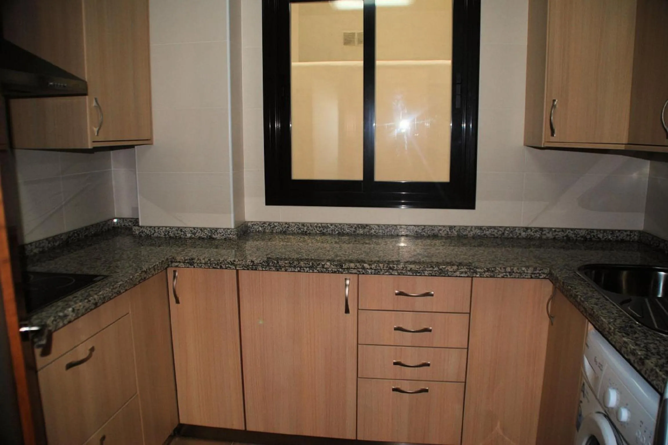 Kitchen or kitchenette in Apartamentos Plaza