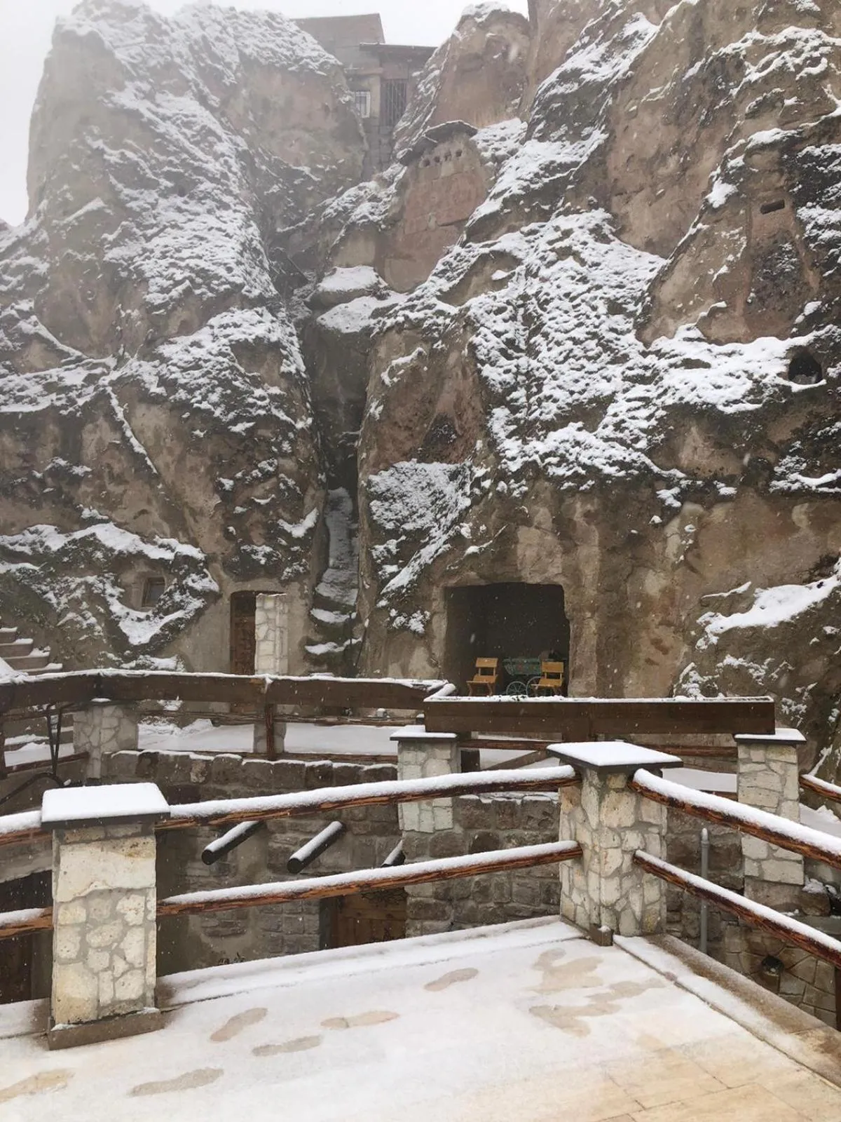 Winter in Cappadocia Ennar Cave Swimming Pool Hot & SPA