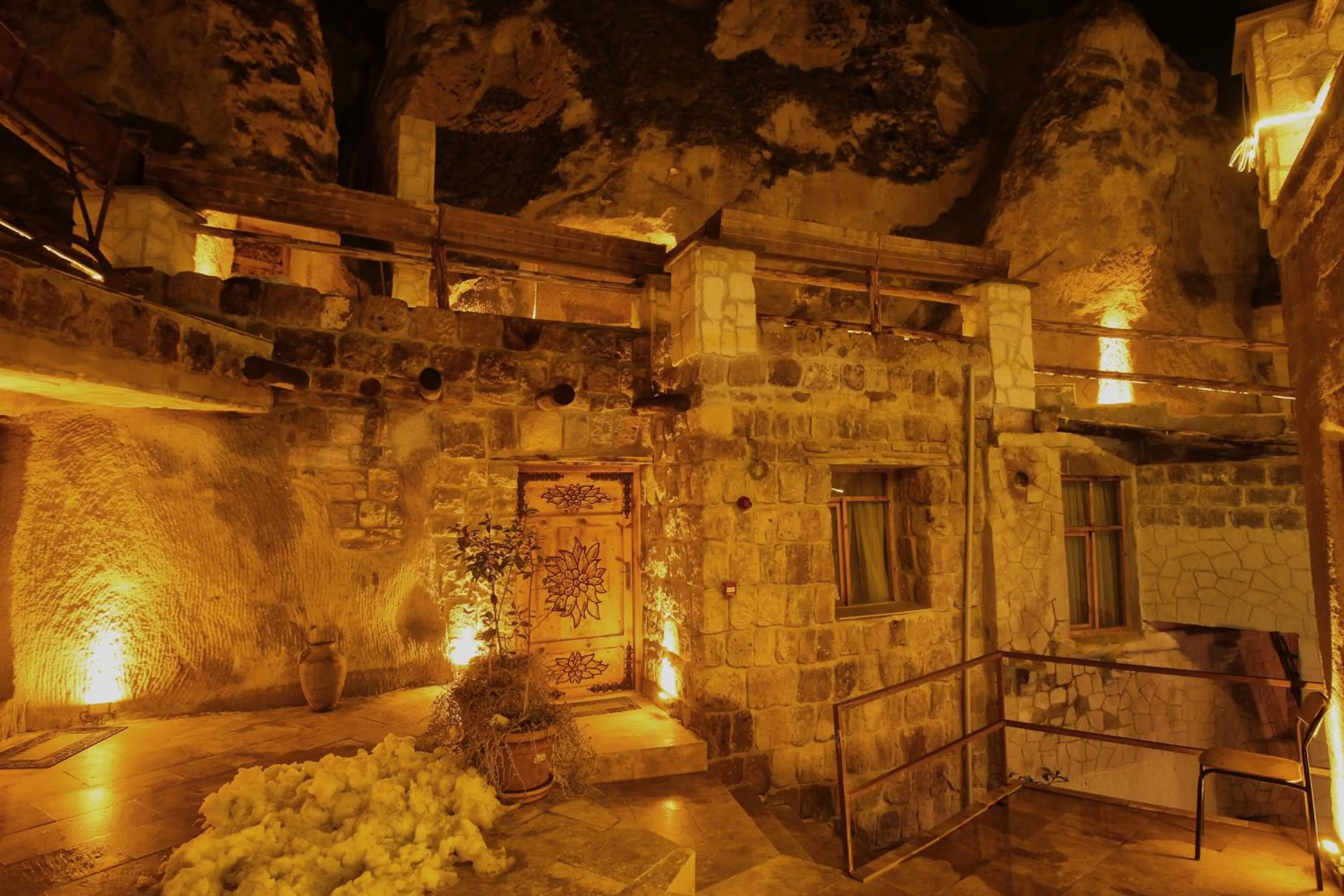Bird's eye view in Cappadocia Ennar Cave Swimming Pool Hot & SPA