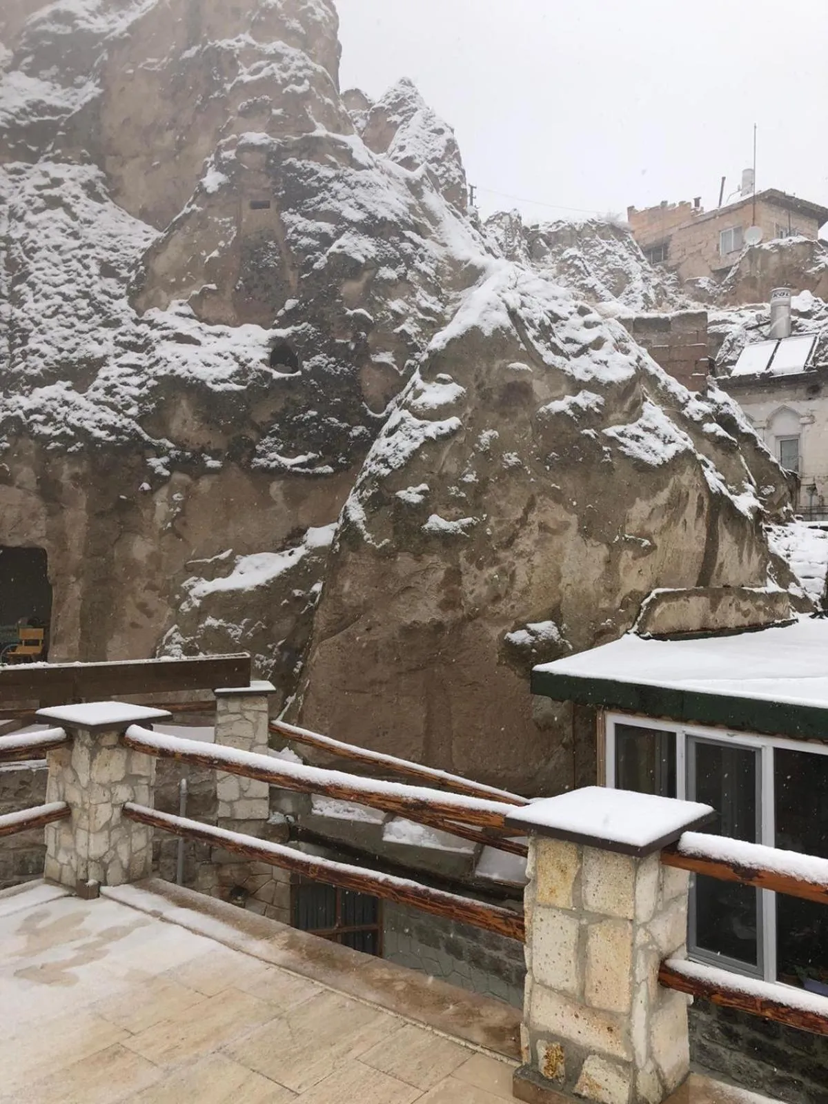 Winter in Cappadocia Ennar Cave Swimming Pool Hot & SPA