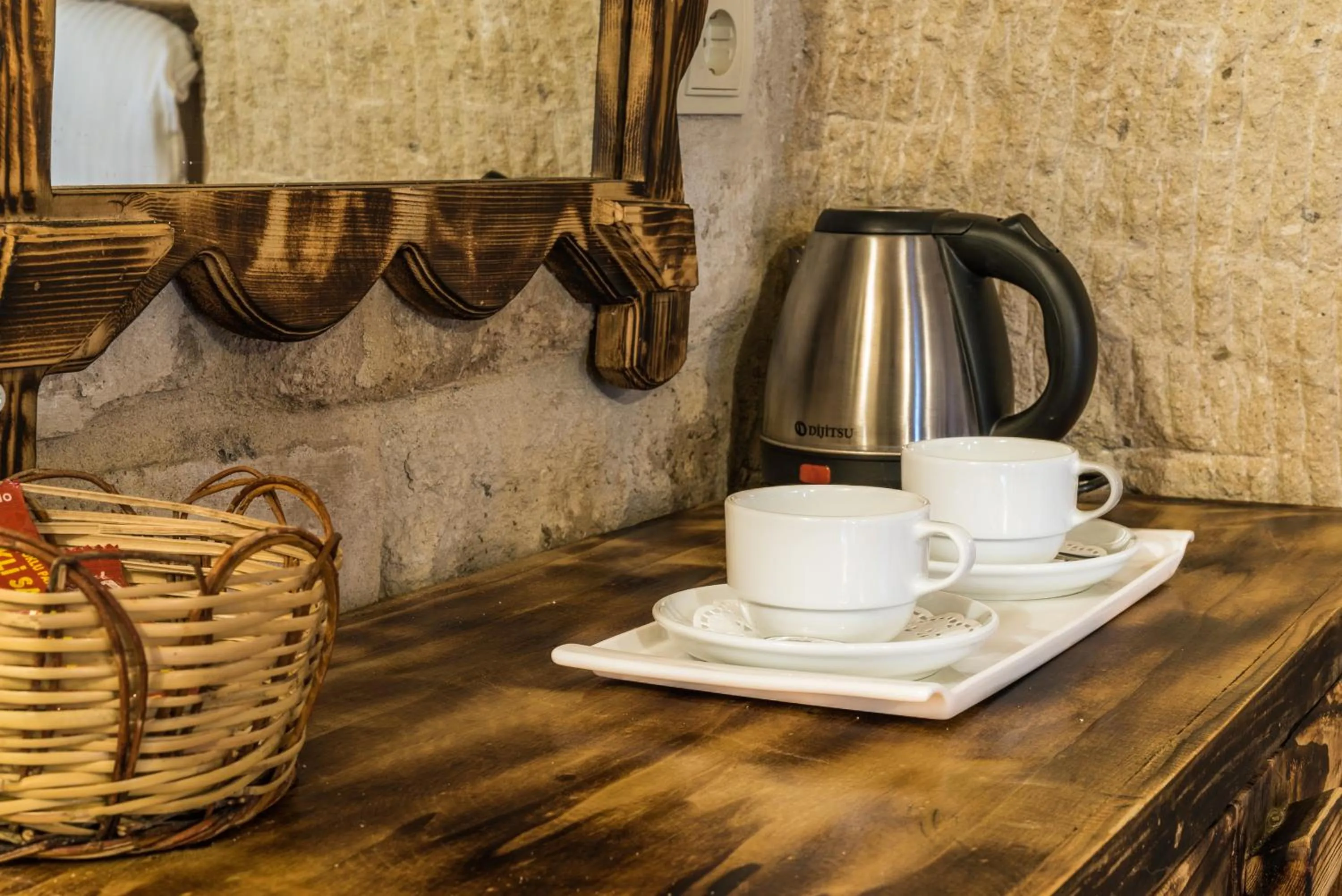 Coffee/tea facilities in Cappadocia Ennar Cave Swimming Pool Hot & SPA