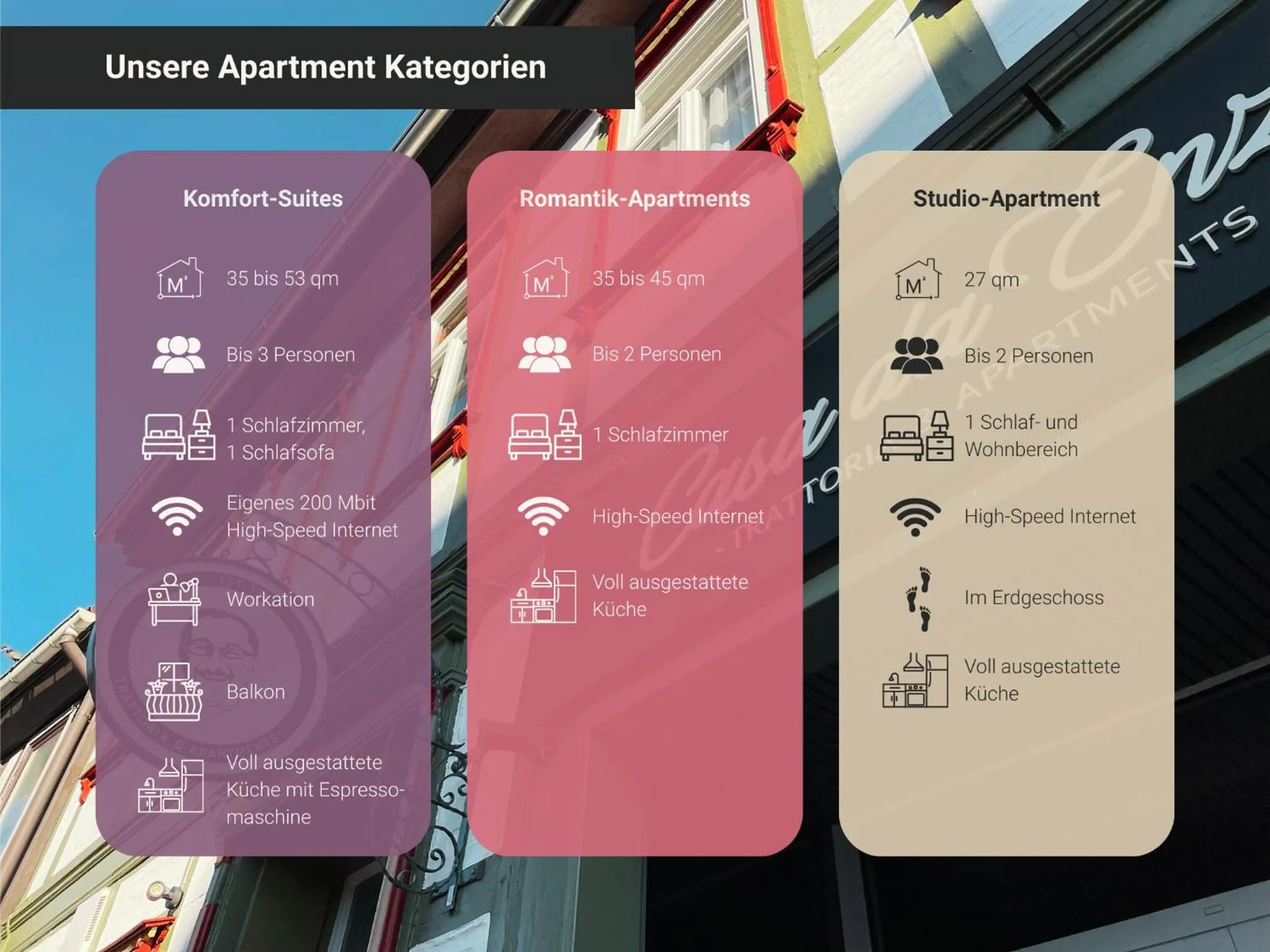 Trattoria & Apartments - Casa da Enzo