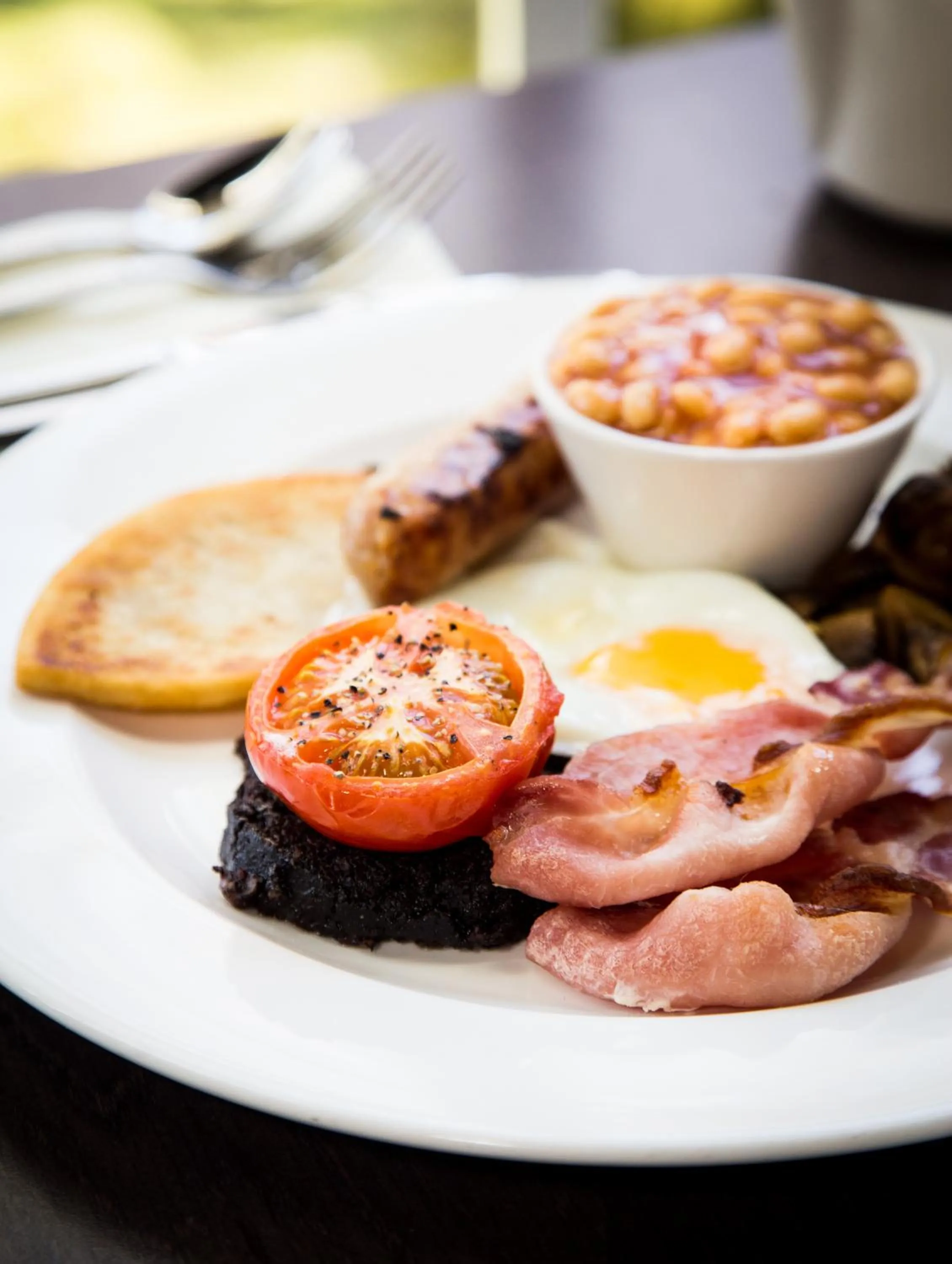 Food in Dalmeny Park House Hotel