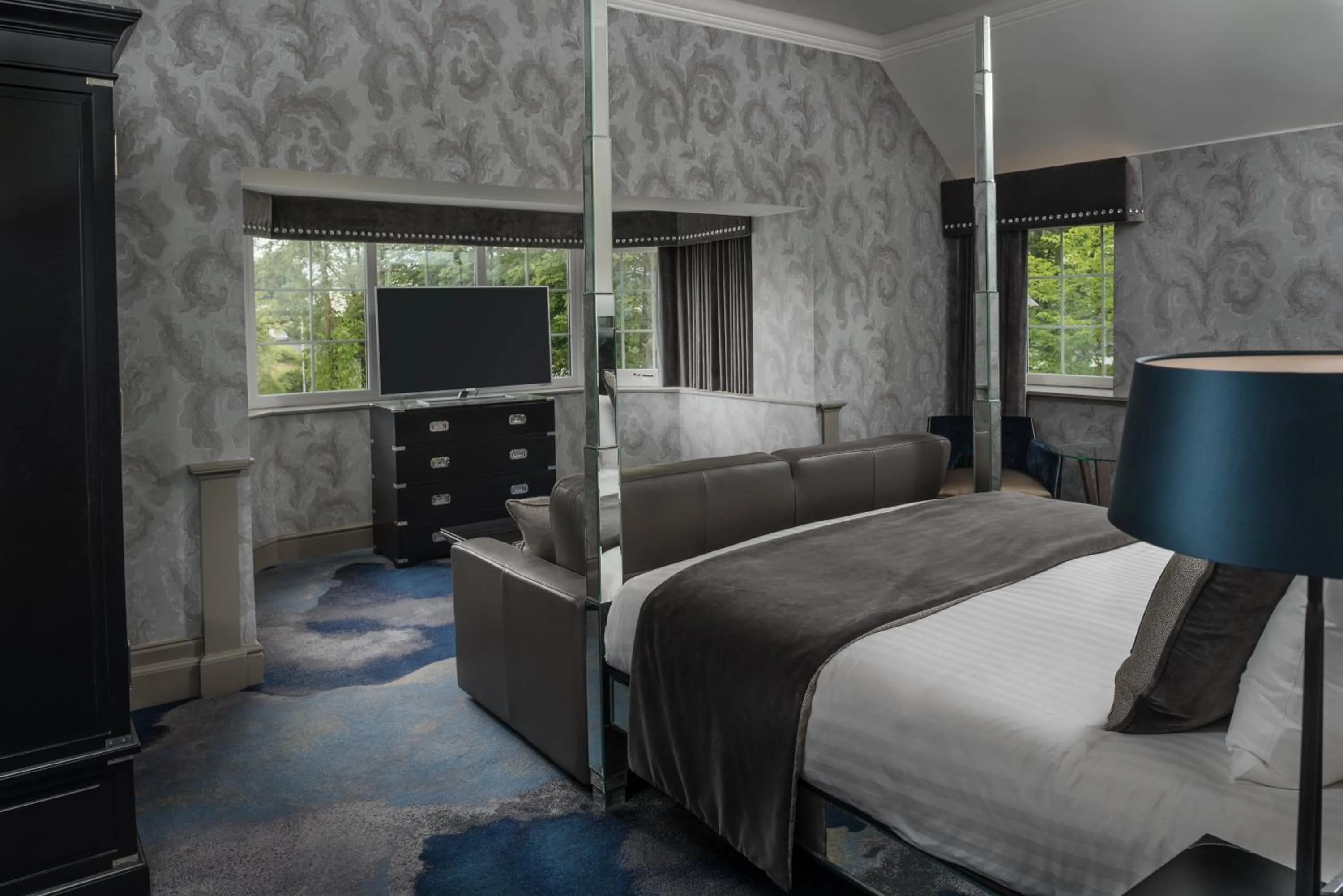 Bedroom, Bed in Dalmeny Park House Hotel