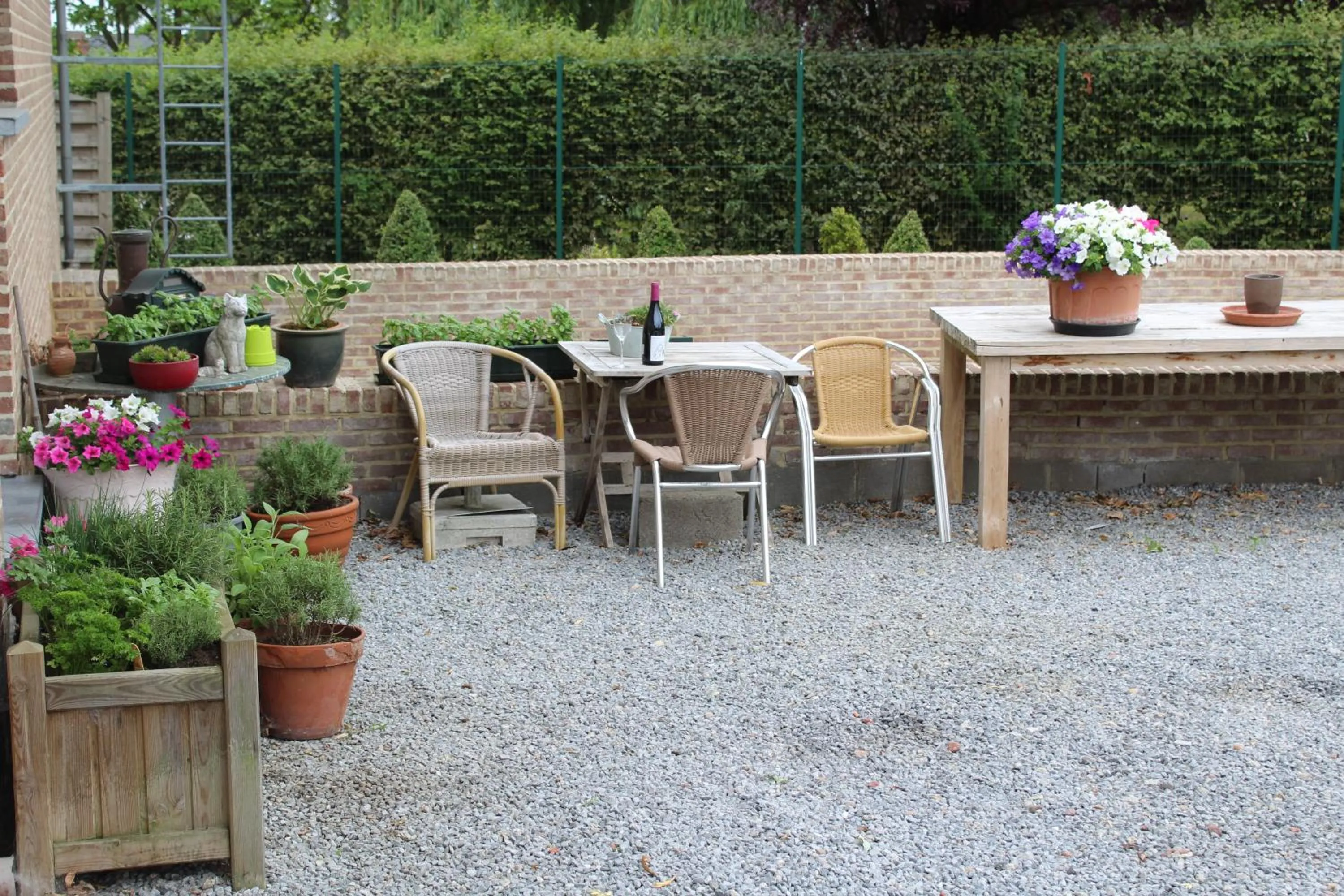 Balcony/Terrace in B&B De Vroling