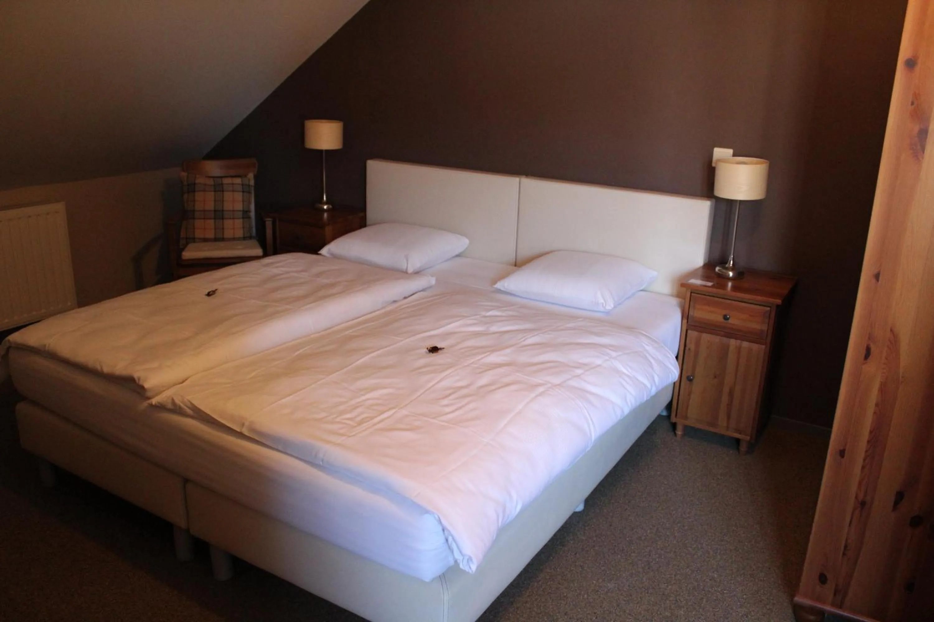 Bed in B&B De Vroling