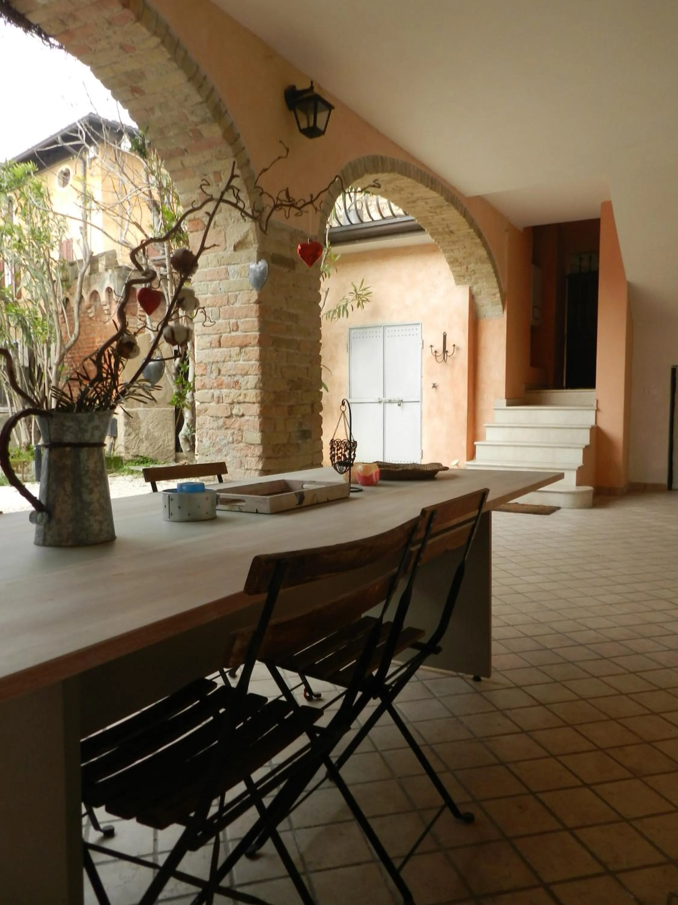 Inner courtyard view in Bed & Breakfast Belfiore