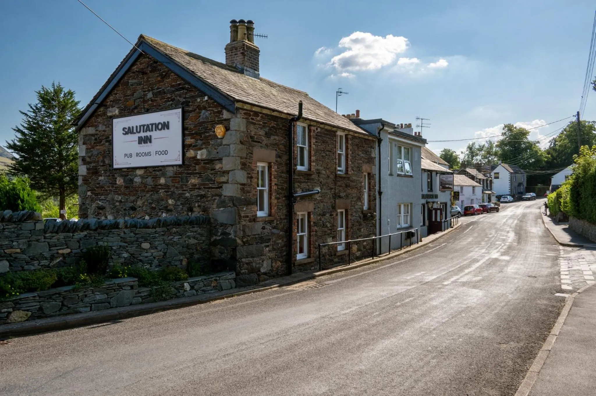 Property building in The Horse and Farrier Inn and The Salutation Inn Threlkeld Keswick